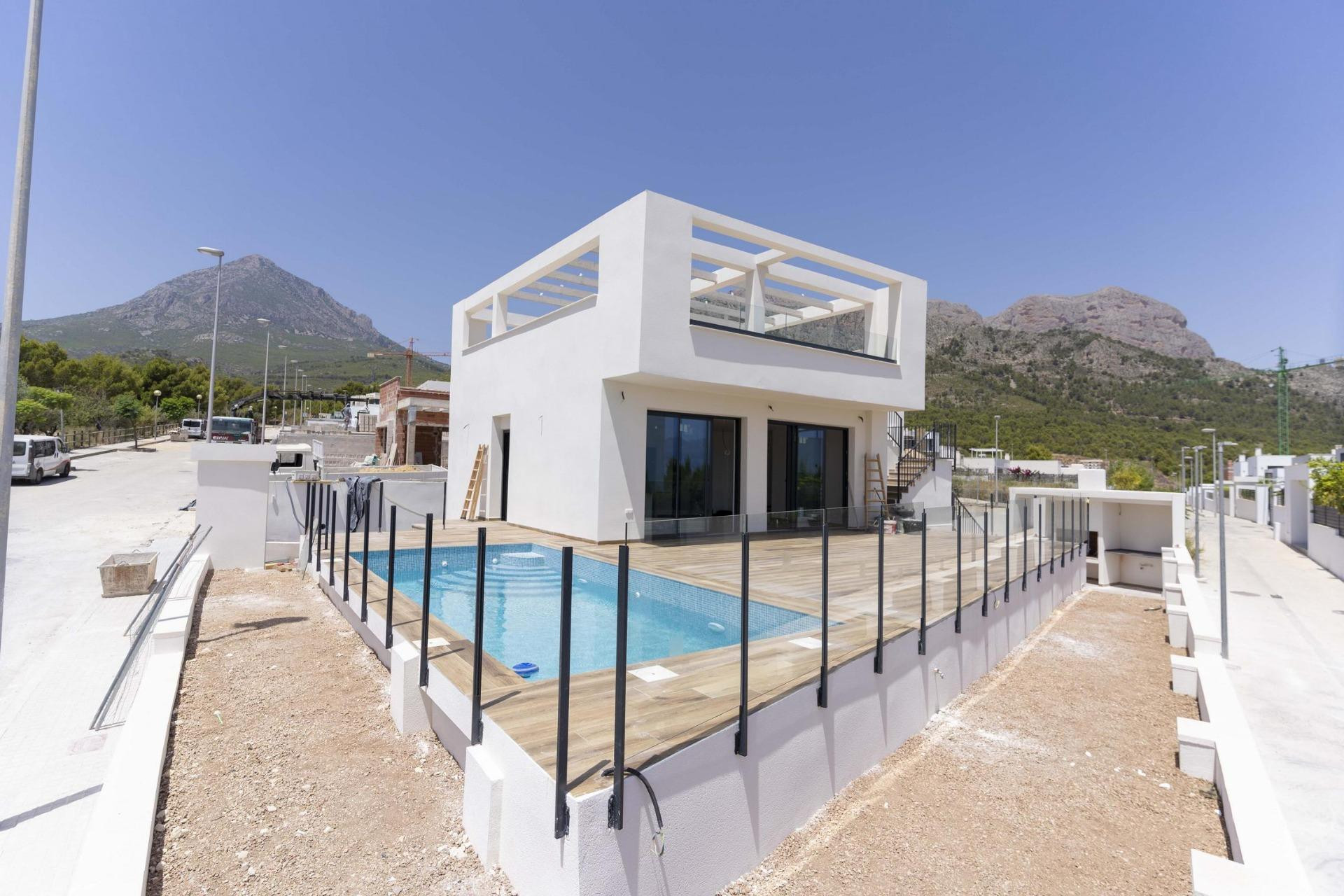 Nieuwbouw woningen - 3. Vrijstaande villa - Polop - Costa Blanca Noord