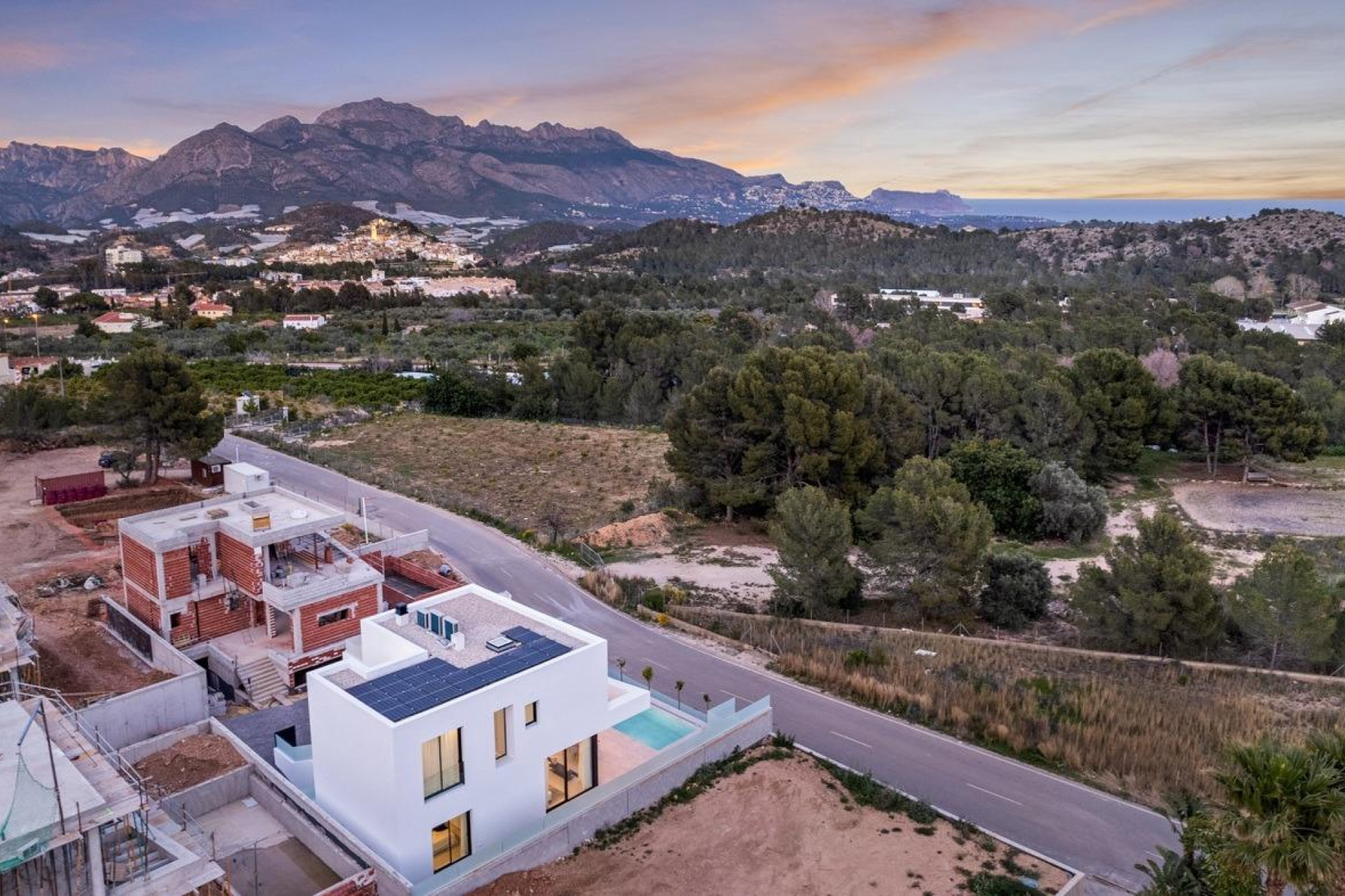 Nieuwbouw woningen - 3. Vrijstaande villa - Polop - Costa Blanca Zuid