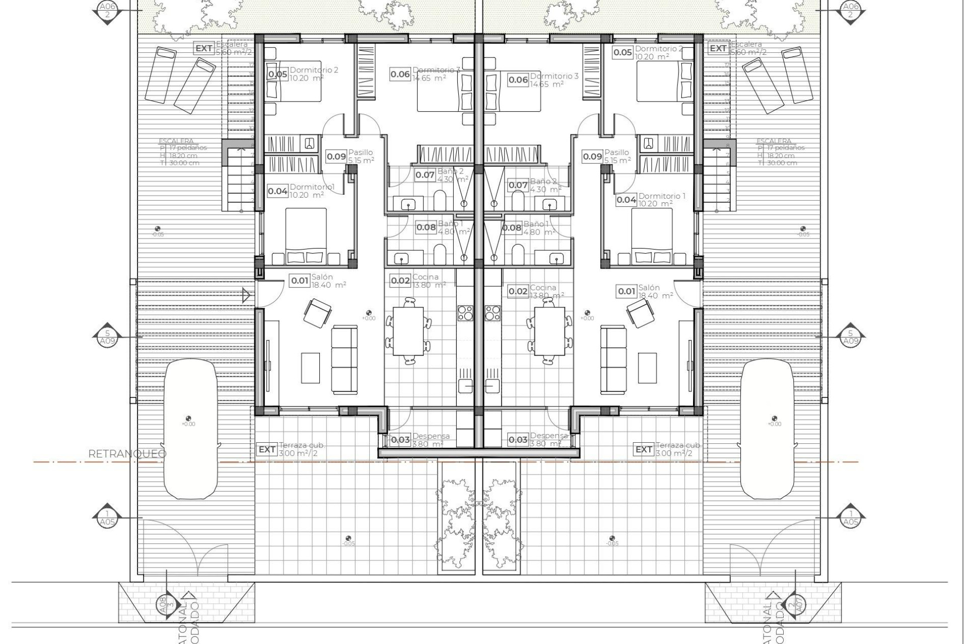 Nieuwbouw woningen - 3. Vrijstaande villa - Puerto de Mazarron - Caleñares