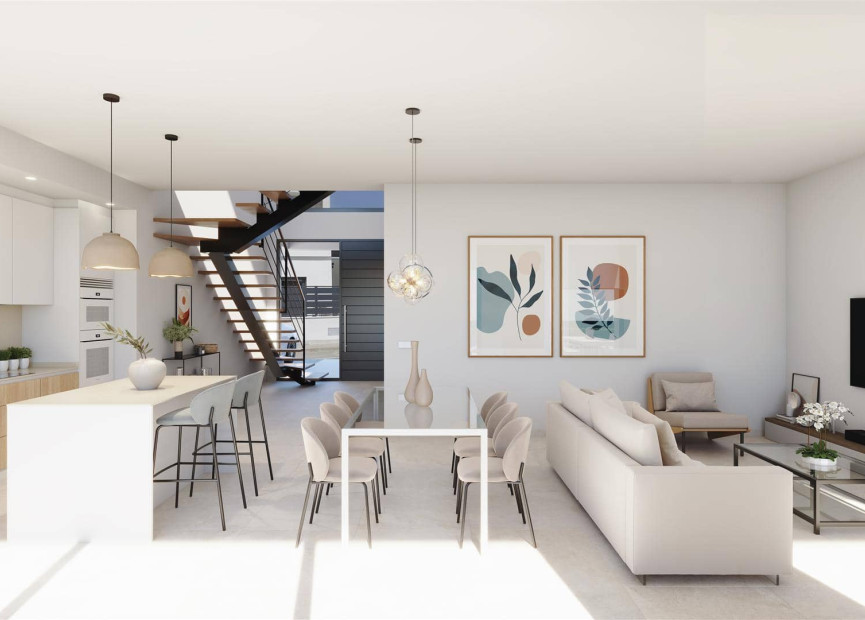 Nieuwbouw woningen - 3. Vrijstaande villa - Roda - Costa Calida