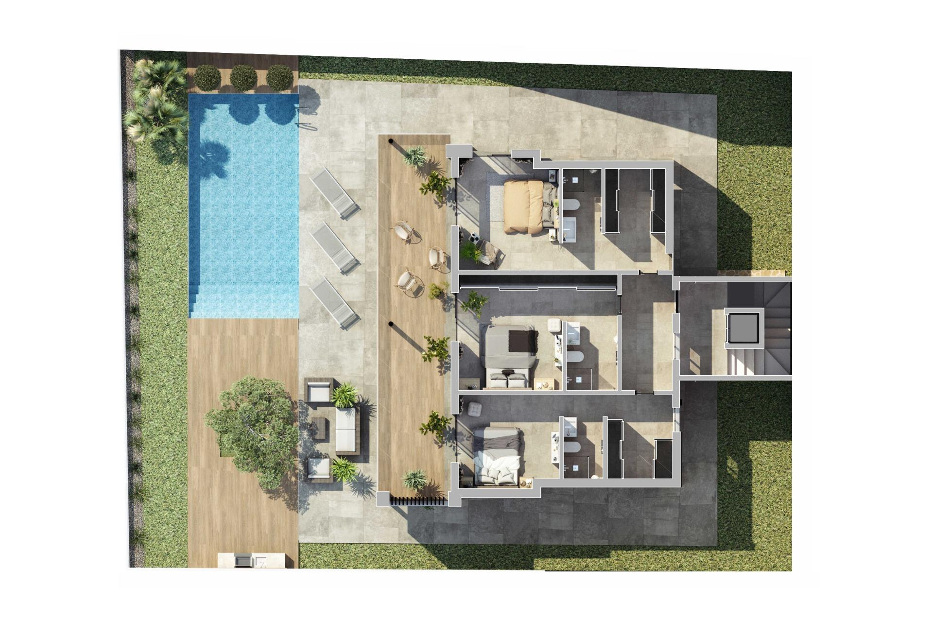 Nieuwbouw woningen - 3. Vrijstaande villa - Rojales - Costa Blanca Zuid