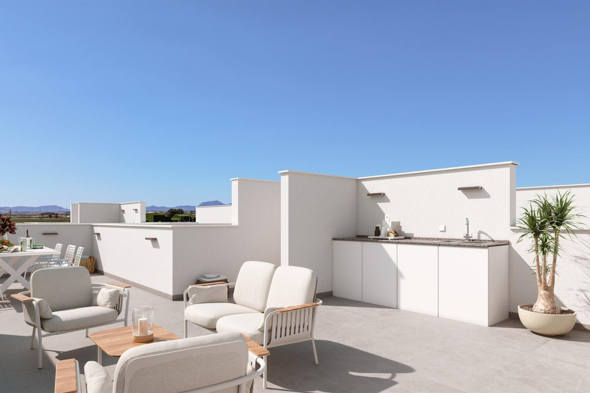 Nieuwbouw woningen - 3. Vrijstaande villa - Roldan - Costa Calida