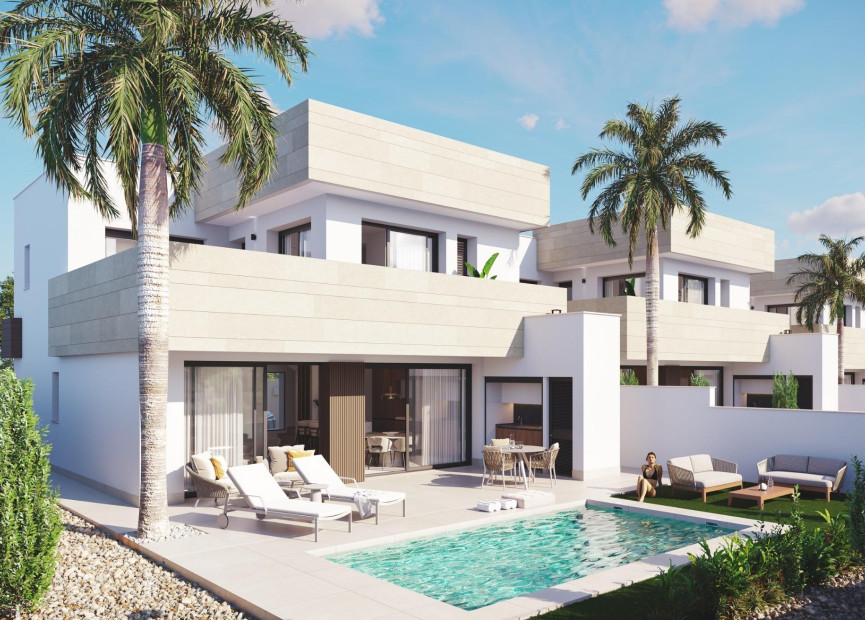 Nieuwbouw woningen - 3. Vrijstaande villa - San Javier - Costa Calida