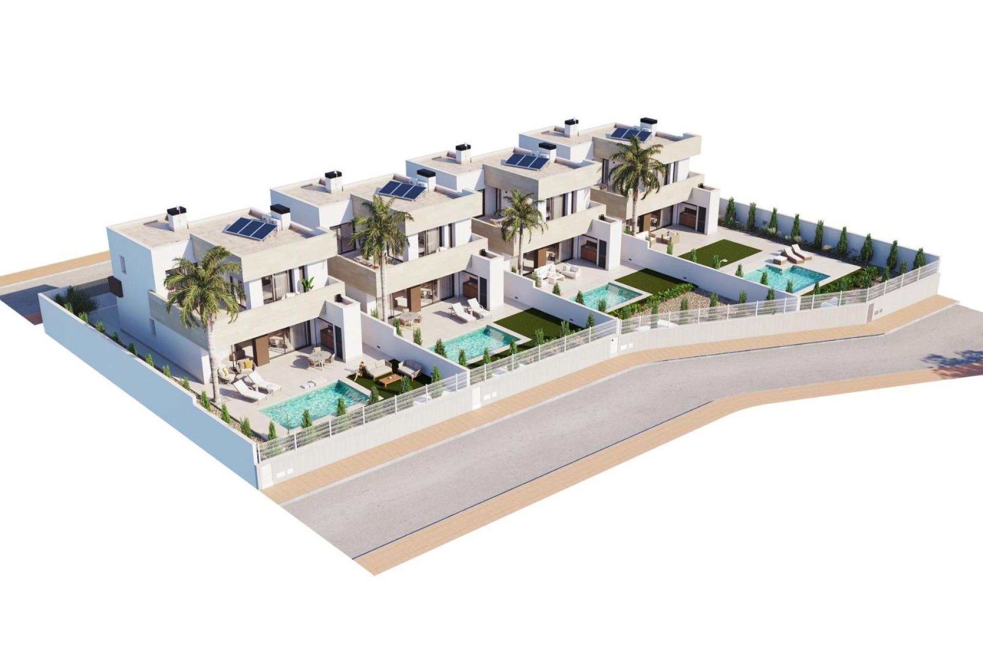 Nieuwbouw woningen - 3. Vrijstaande villa - San Javier - Costa Calida