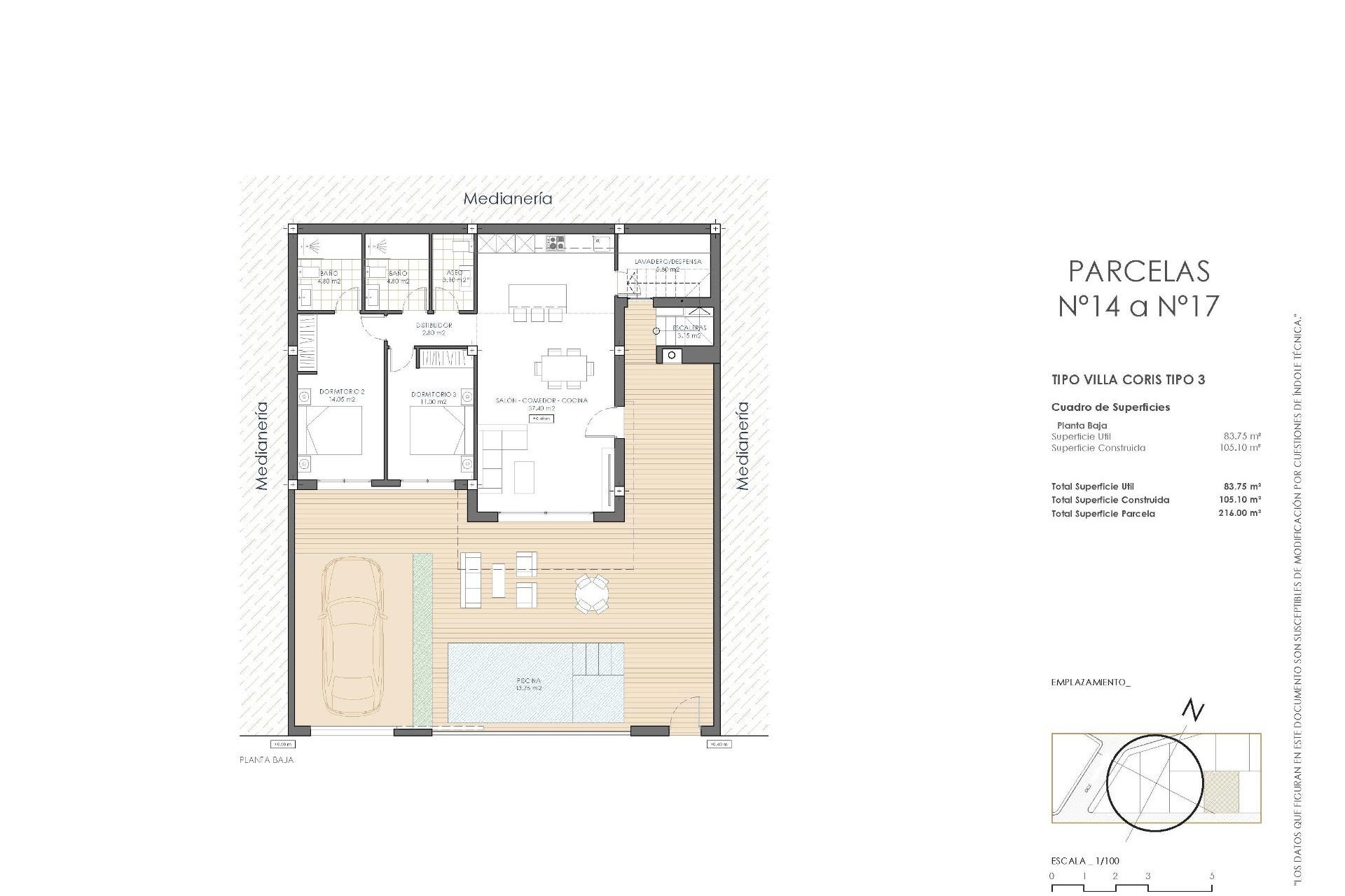 Nieuwbouw woningen - 3. Vrijstaande villa - San Juan de los Terreros - Almeria