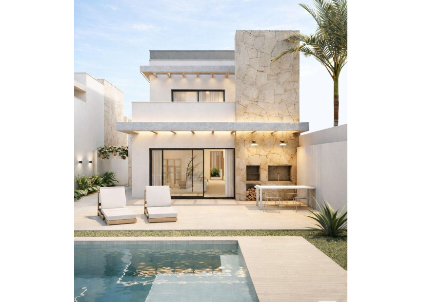 Nieuwbouw woningen - 3. Vrijstaande villa - San Juan de los Terreros - Almeria