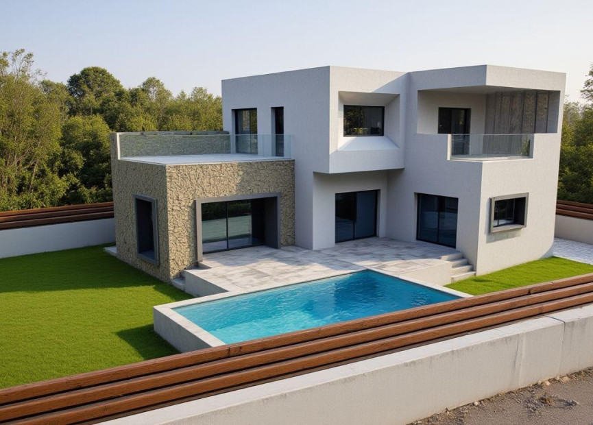 Nieuwbouw woningen - 3. Vrijstaande villa - San Miguel de Salinas - Ciudad De Las Comunicaciones