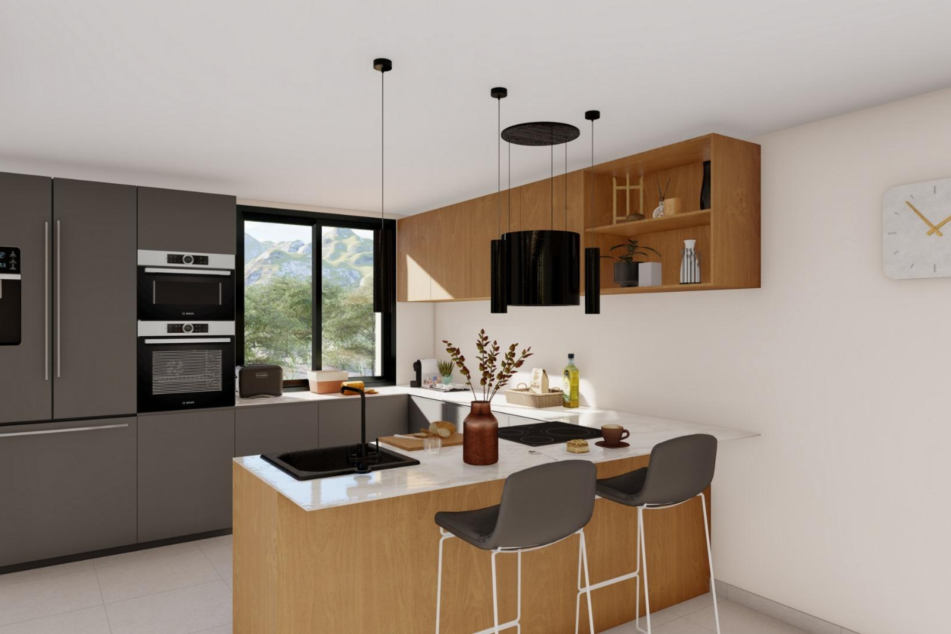 Nieuwbouw woningen - 3. Vrijstaande villa - Yecla - Costa Calida