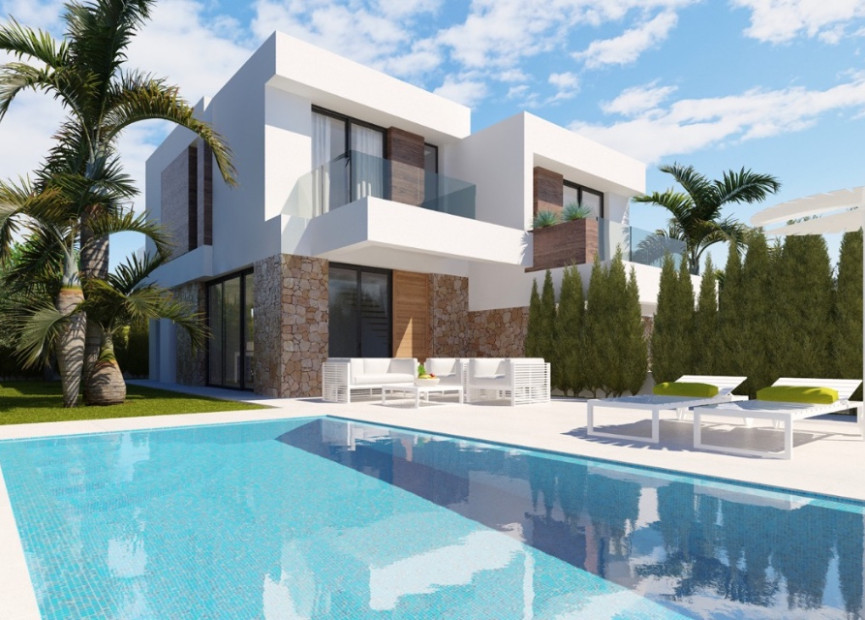 Nieuwbouw woningen - 4. Halfvrijstaande villa - Benidorm - Costa Blanca Noord