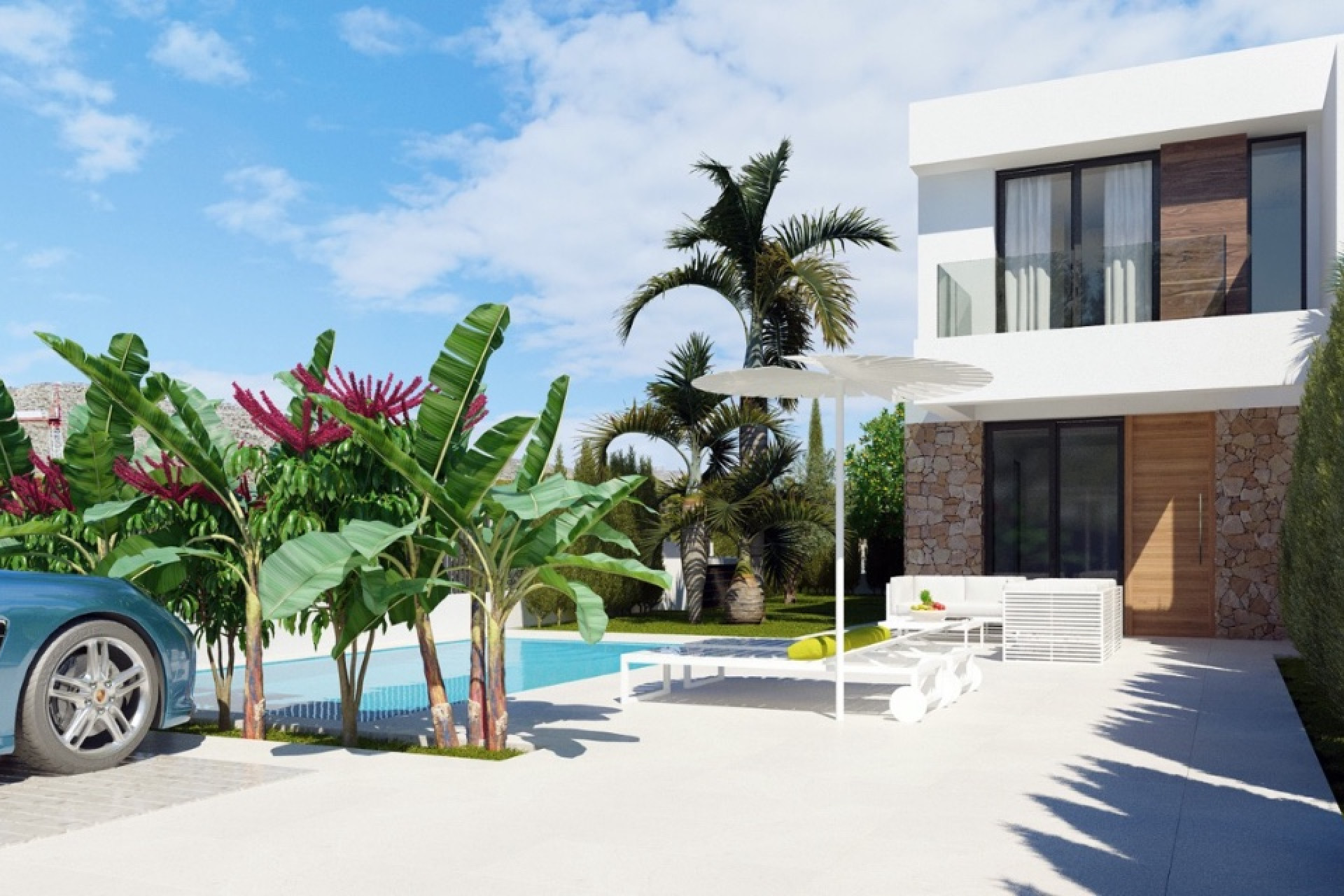 Nieuwbouw woningen - 4. Halfvrijstaande villa - Benidorm - Costa Blanca Noord