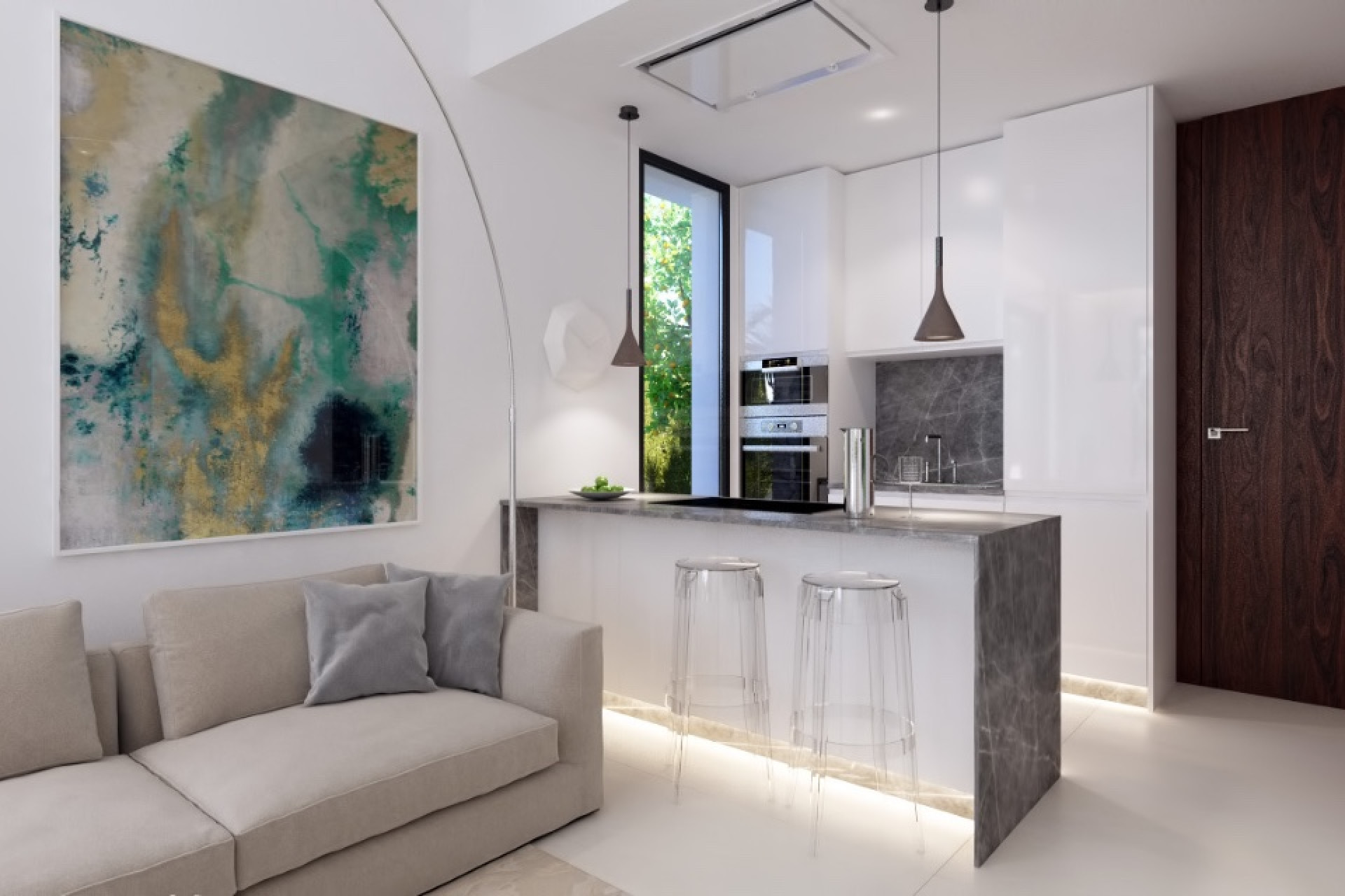 Nieuwbouw woningen - 4. Halfvrijstaande villa - Benidorm - Costa Blanca Noord