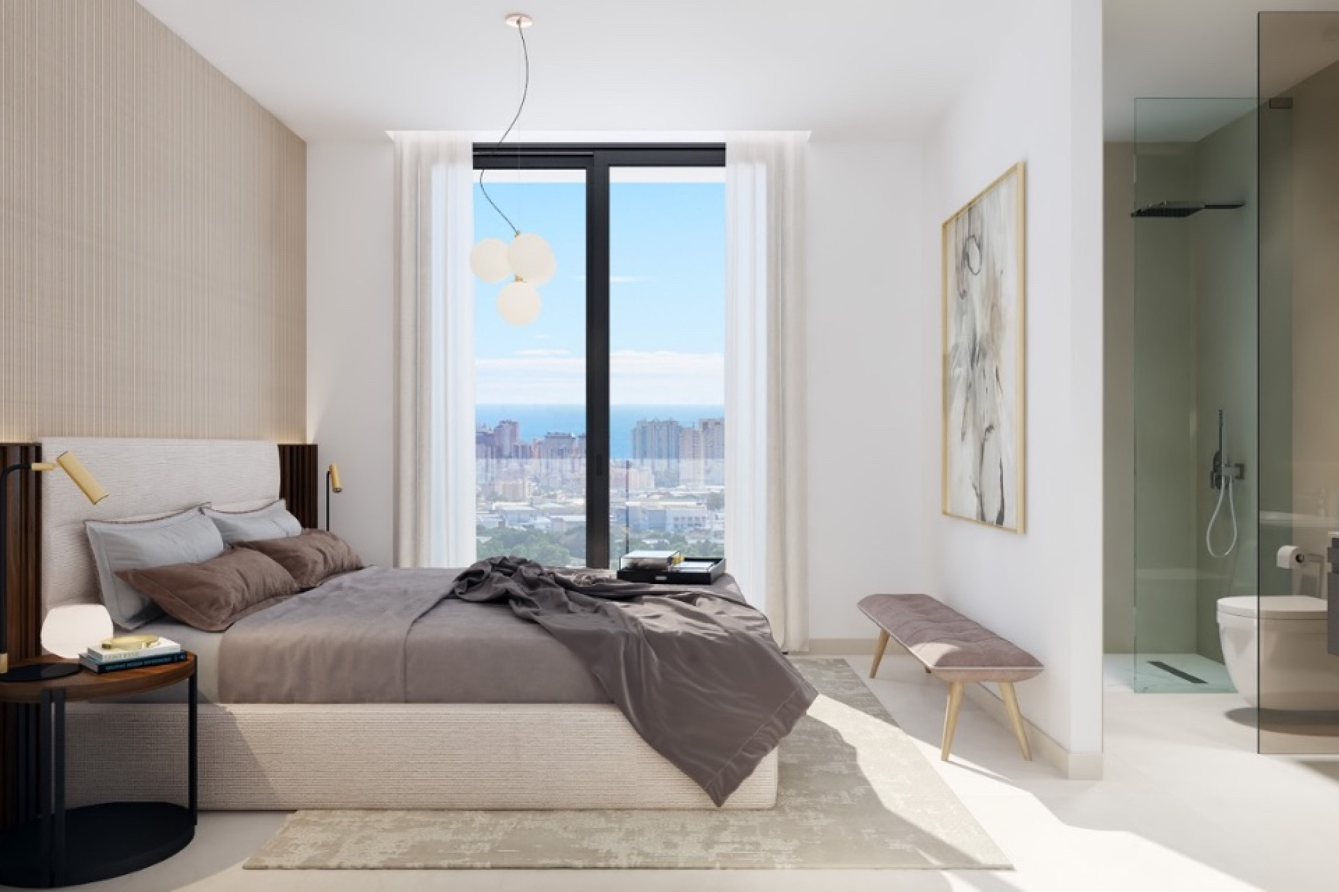 Nieuwbouw woningen - 4. Halfvrijstaande villa - Benidorm - Costa Blanca Noord