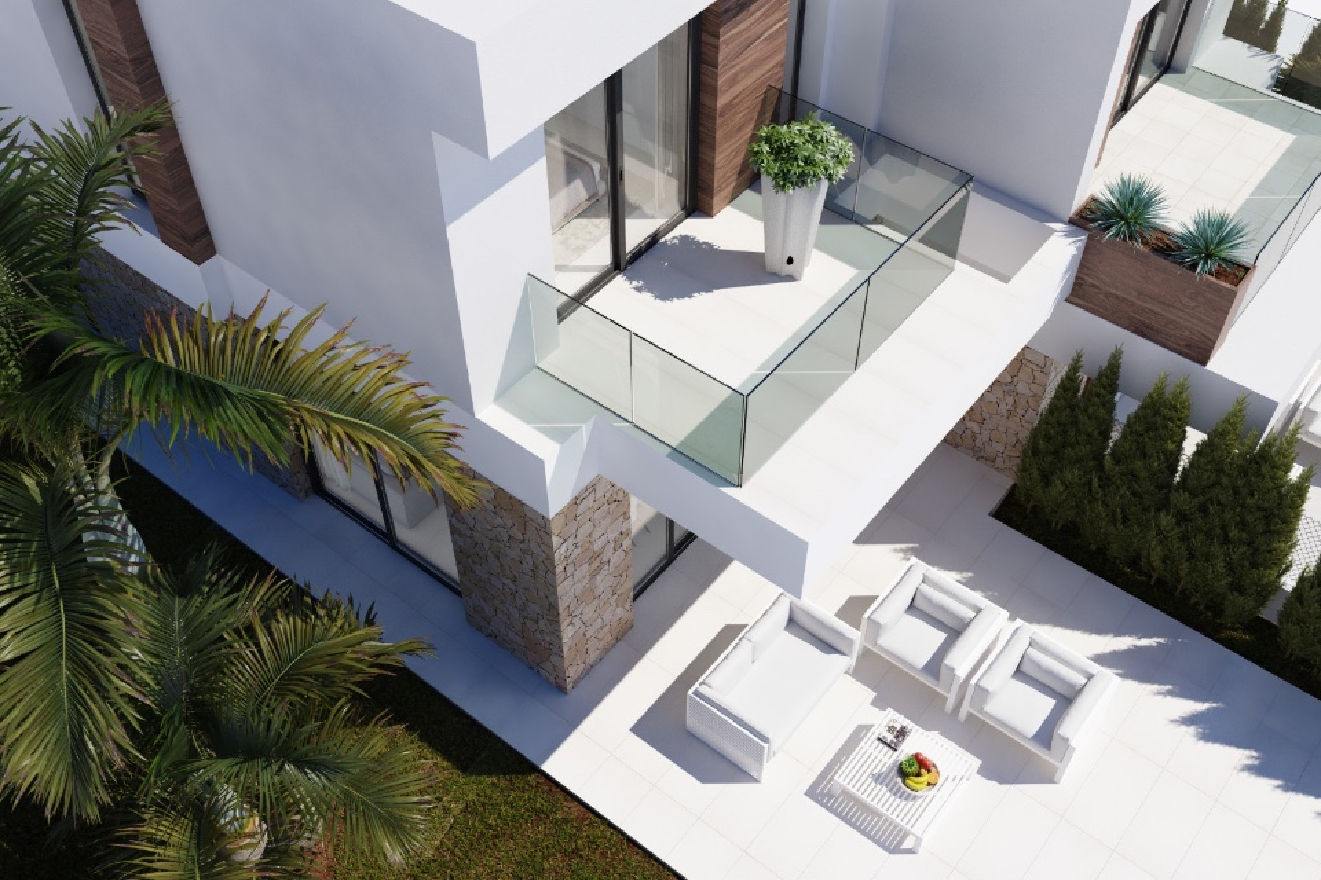 Nieuwbouw woningen - 4. Halfvrijstaande villa - Benidorm - Costa Blanca Noord