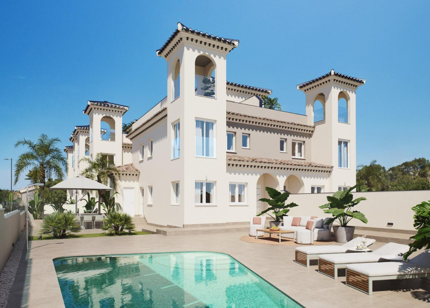Nieuwbouw woningen - 4. Halfvrijstaande villa - Bigastro - Costa Blanca Zuid