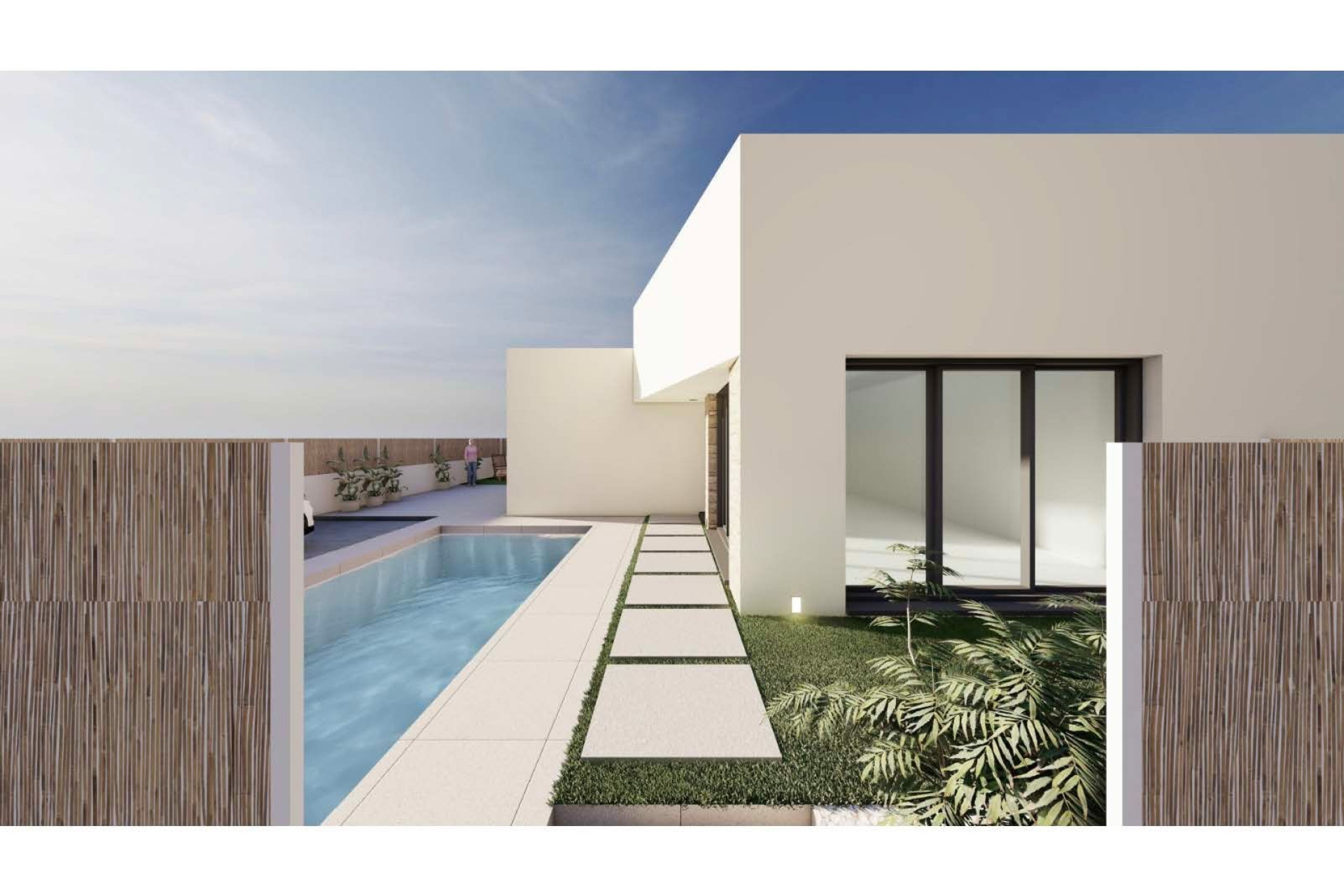 Nieuwbouw woningen - 4. Halfvrijstaande villa - Bigastro - Costa Blanca Zuid