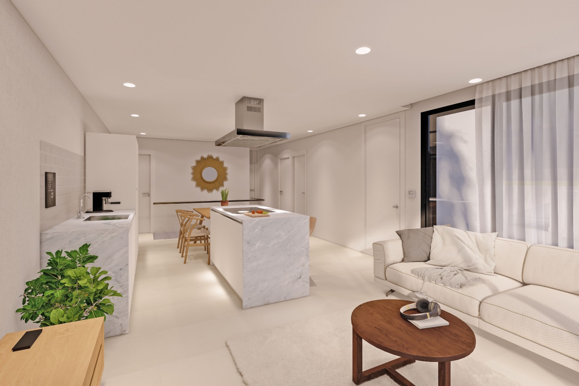 Nieuwbouw woningen - 4. Halfvrijstaande villa - Bigastro - Costa Blanca Zuid