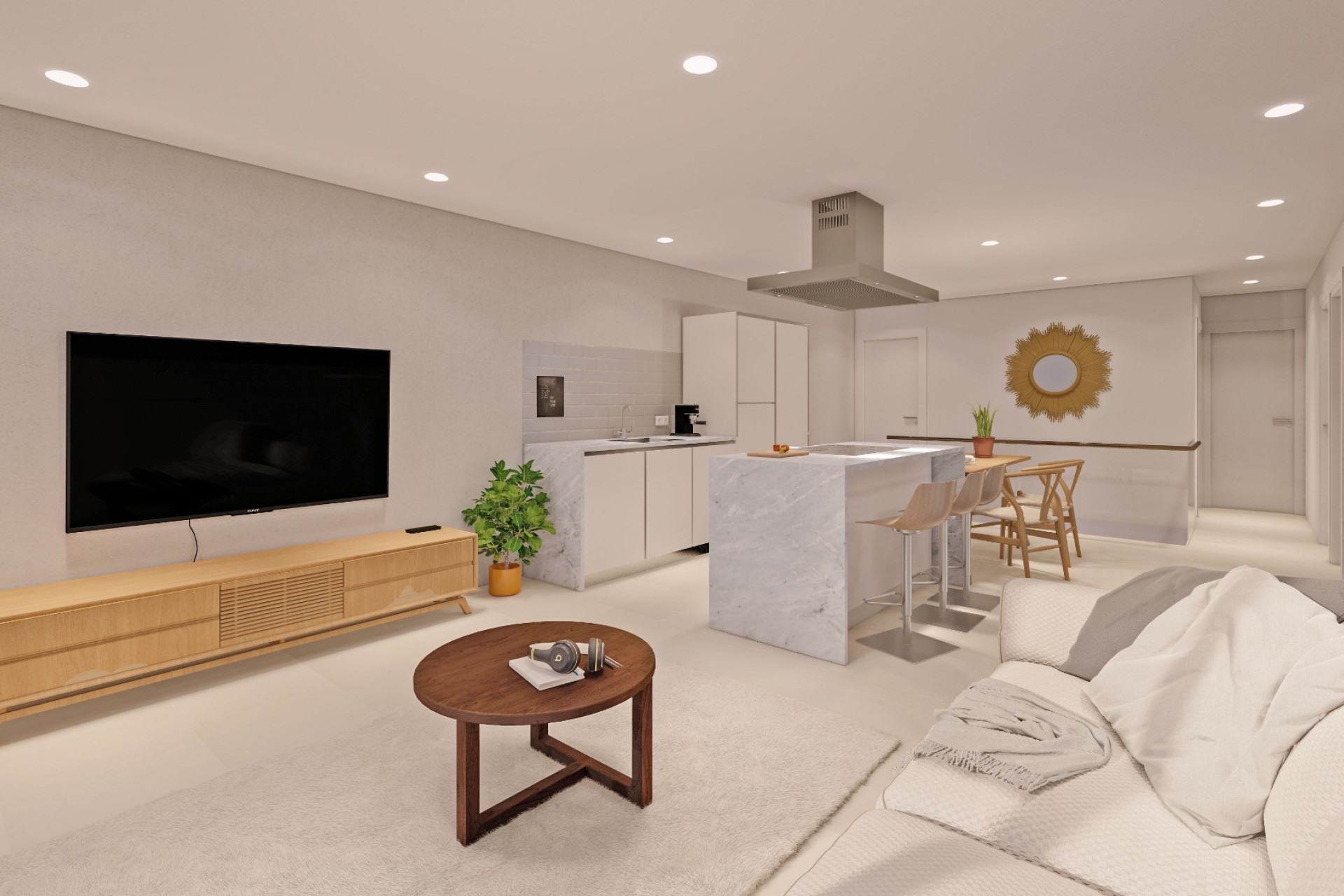 Nieuwbouw woningen - 4. Halfvrijstaande villa - Bigastro - Costa Blanca Zuid