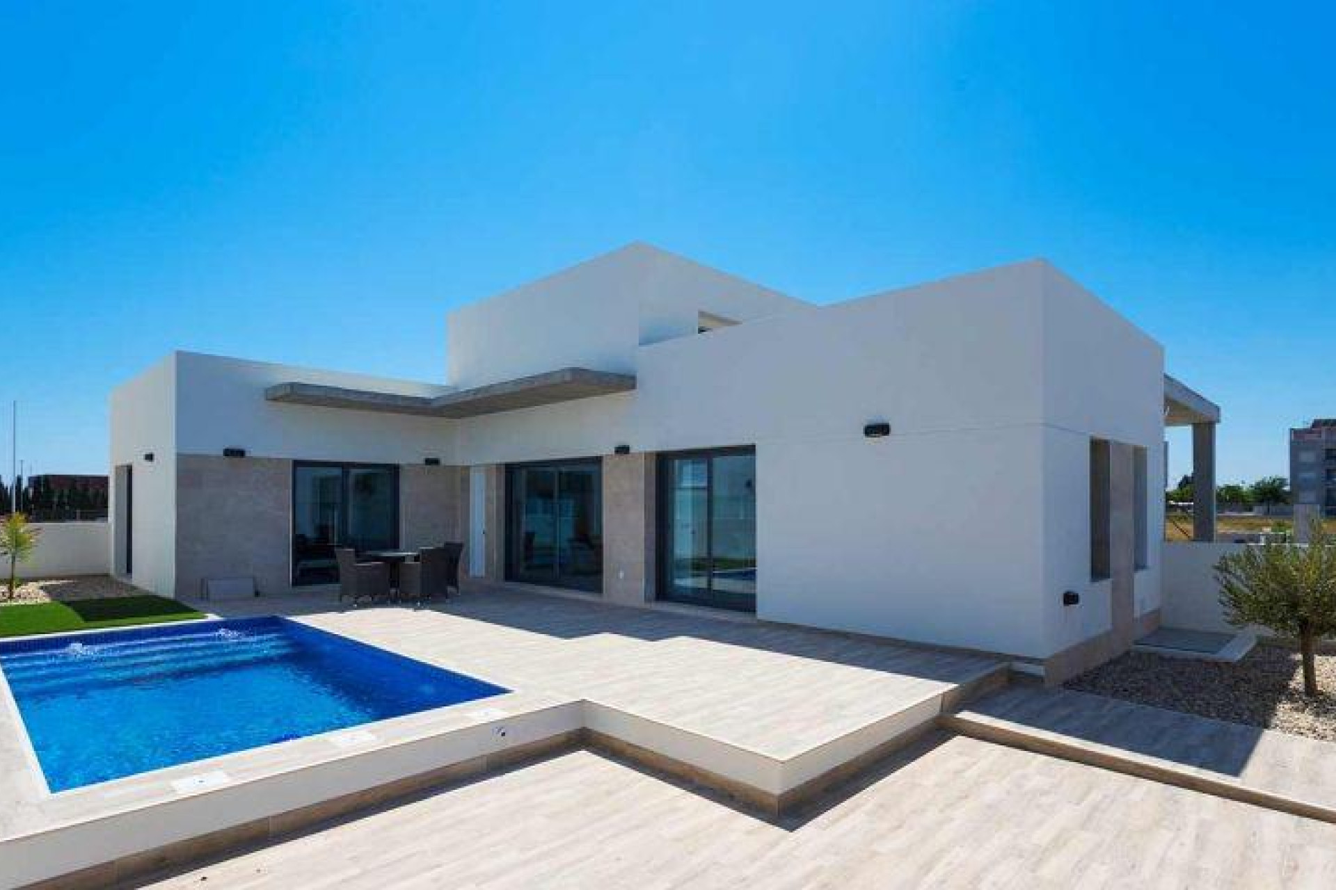 Nieuwbouw woningen - 4. Halfvrijstaande villa - Daya Nueva - Costa Blanca Zuid