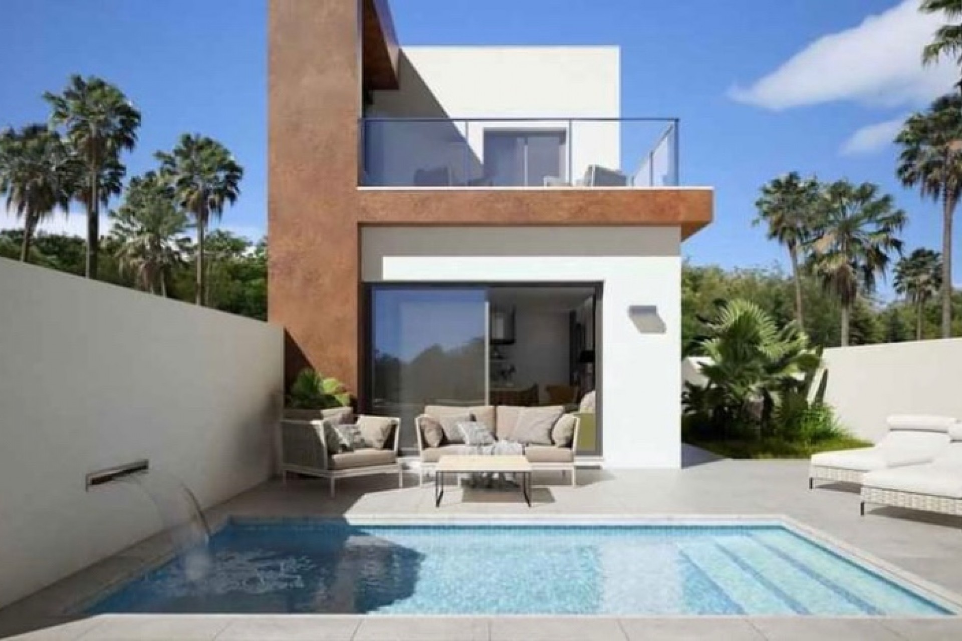 Nieuwbouw woningen - 4. Halfvrijstaande villa - Daya Nueva - Costa Blanca Zuid