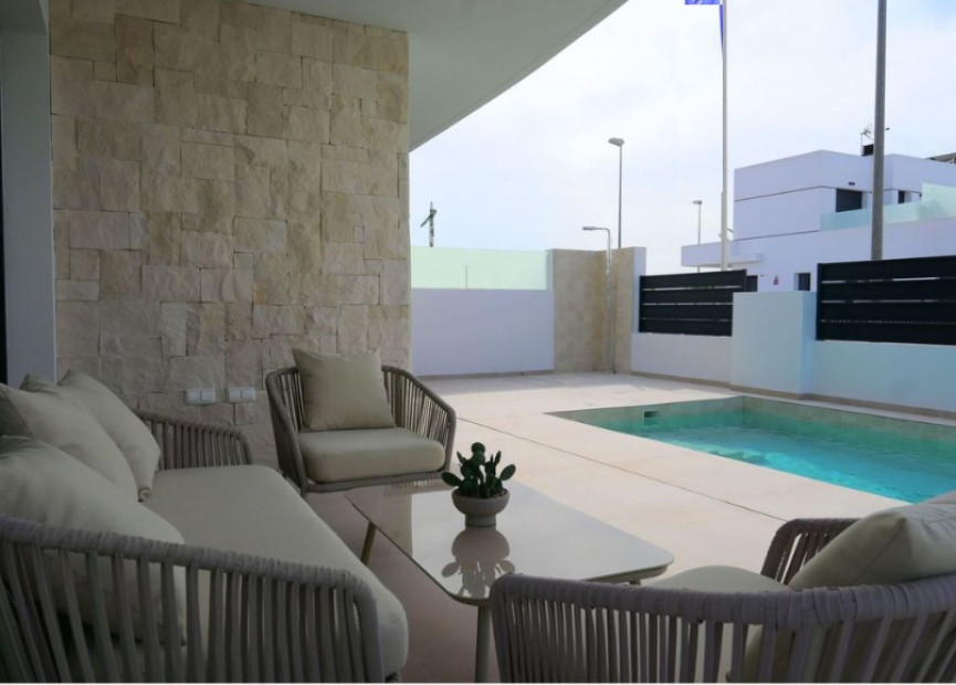 Nieuwbouw woningen - 4. Halfvrijstaande villa - Dolores - Costa Blanca Zuid