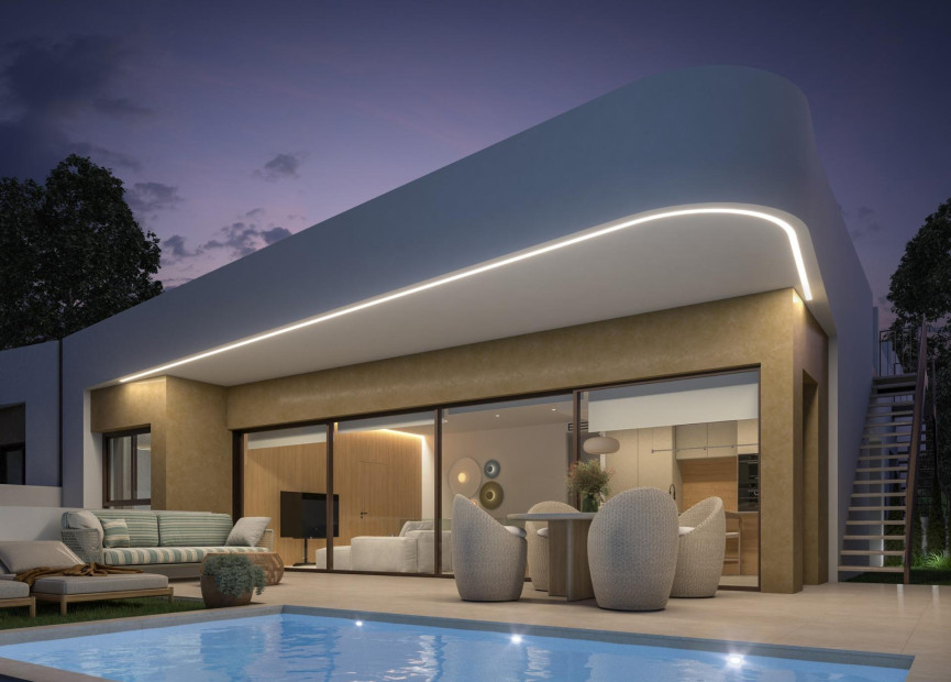 Nieuwbouw woningen - 4. Halfvrijstaande villa - Dolores - Costa Blanca Zuid