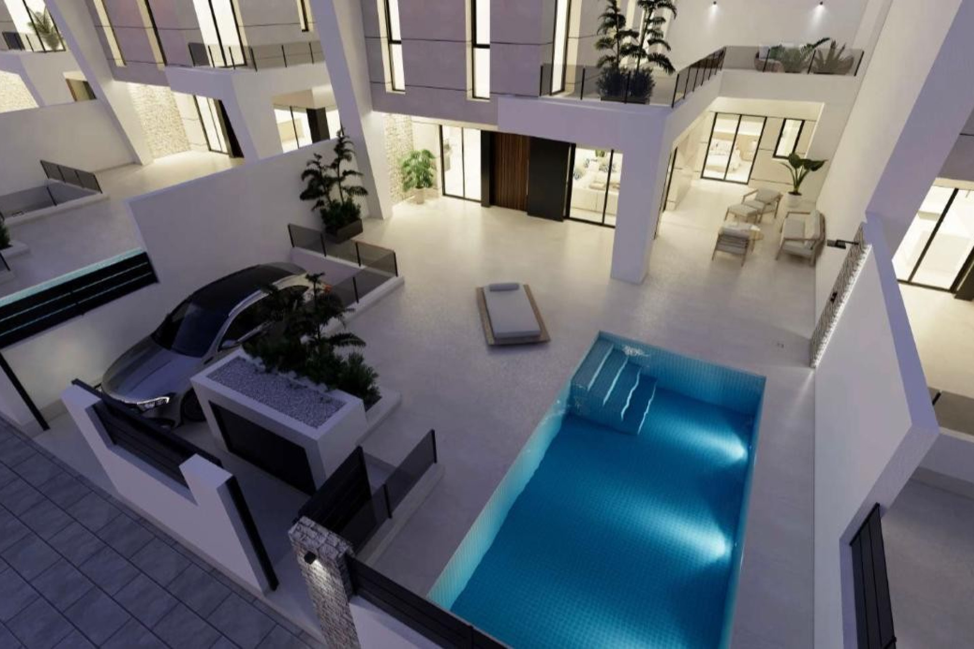 Nieuwbouw woningen - 4. Halfvrijstaande villa - Dolores - Costa Blanca Zuid