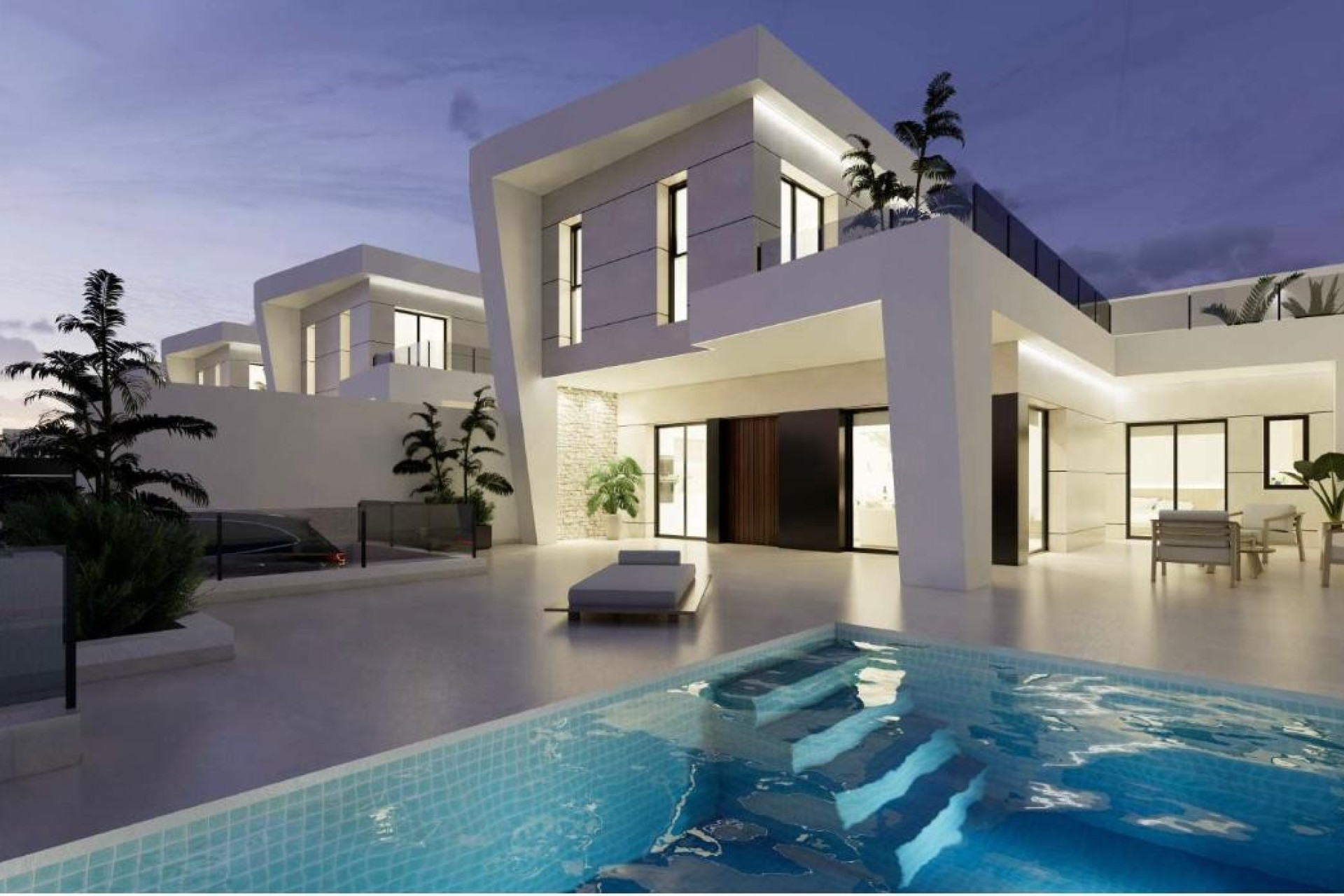 Nieuwbouw woningen - 4. Halfvrijstaande villa - Dolores - Costa Blanca Zuid