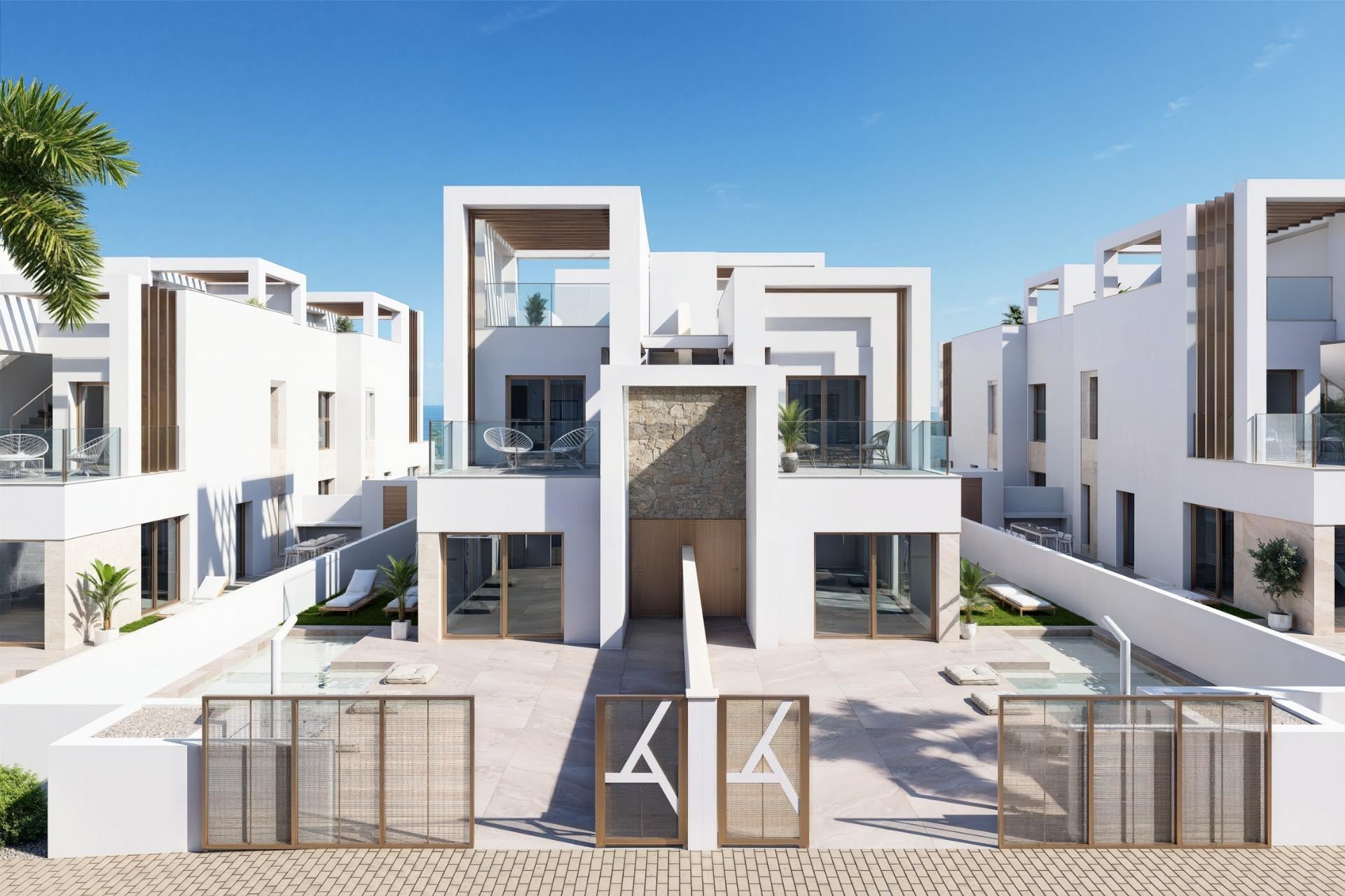 Nieuwbouw woningen - 4. Halfvrijstaande villa - Los Alcazares - Costa Calida