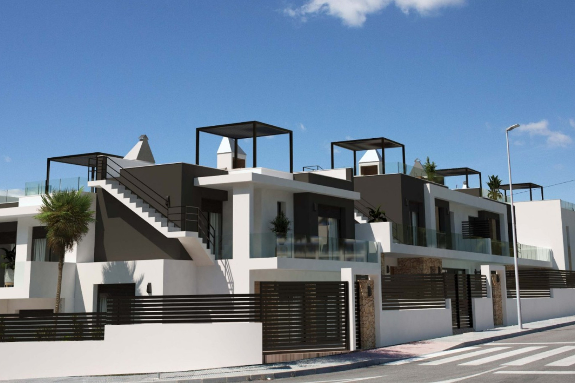 Nieuwbouw woningen - 4. Halfvrijstaande villa - Los Montesinos - Costa Blanca Zuid