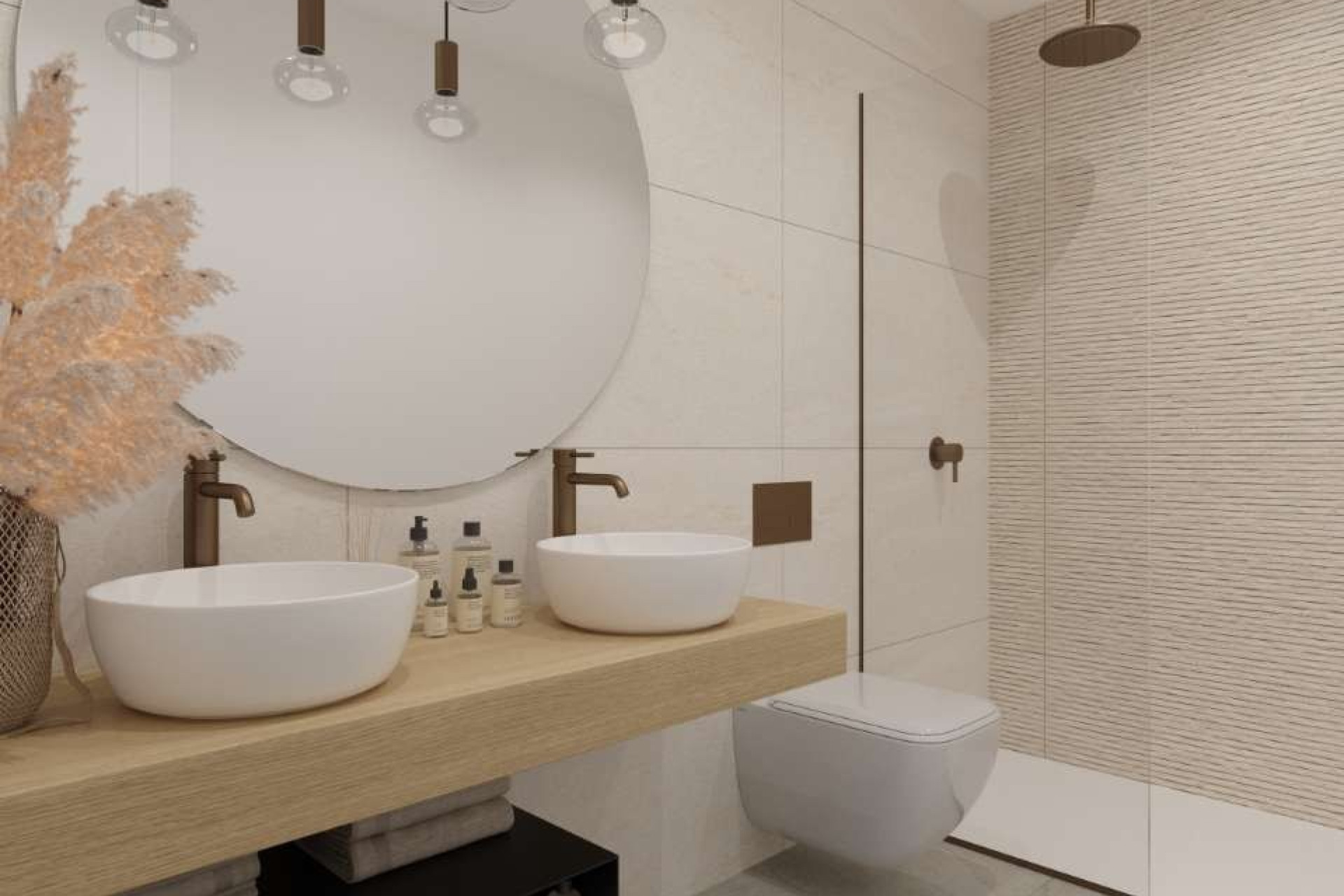 Nieuwbouw woningen - 4. Halfvrijstaande villa - Monforte del Cid - Costa Blanca Noord