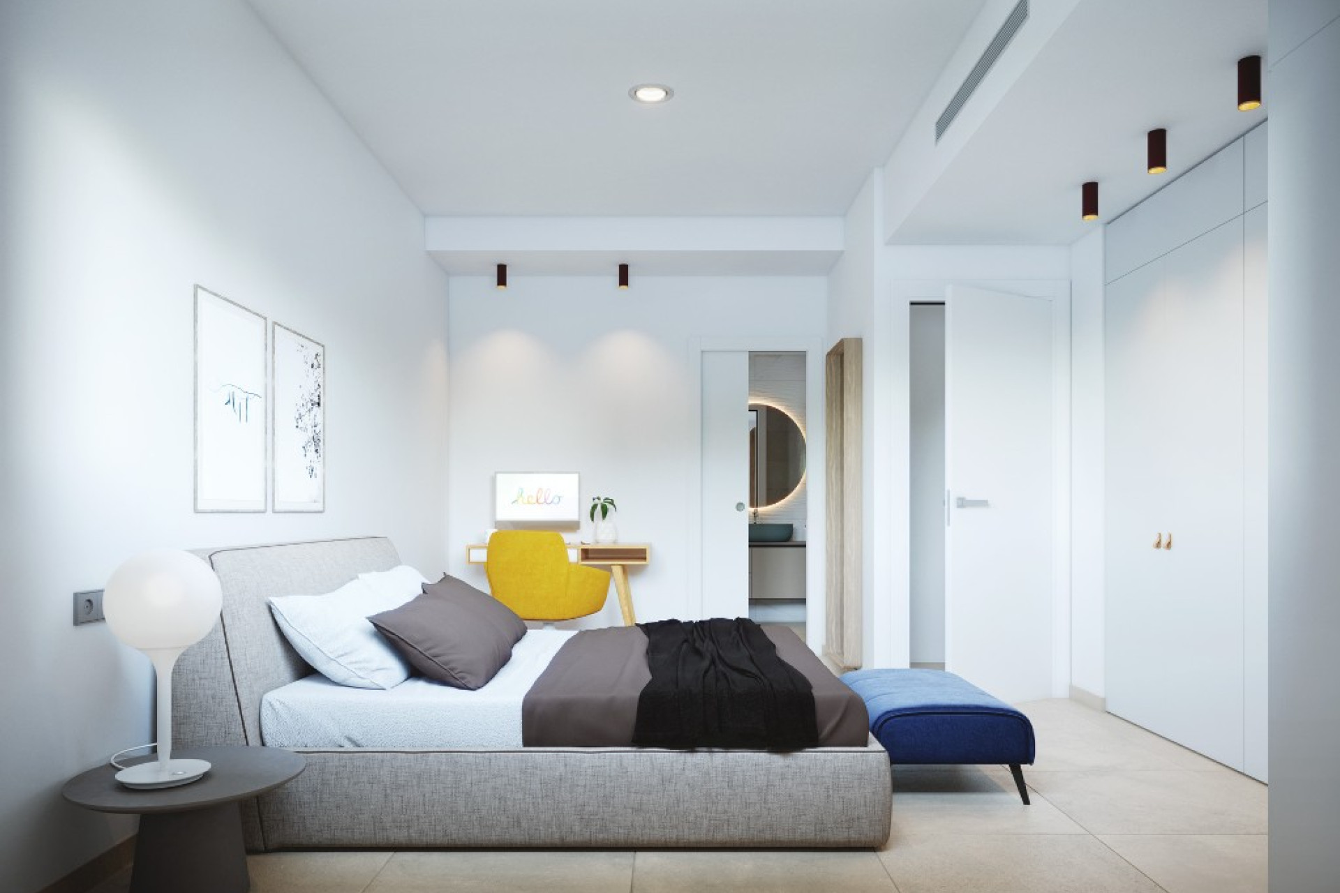 Nieuwbouw woningen - 4. Halfvrijstaande villa - San Pedro del Pinatar - Costa Calida