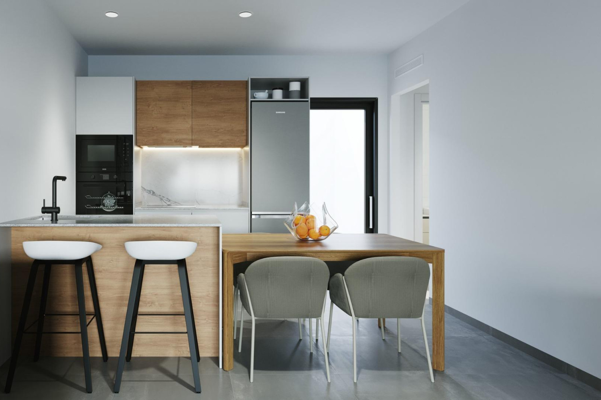 Nieuwbouw woningen - 4. Halfvrijstaande villa - Torre Pacheco - Costa Calida