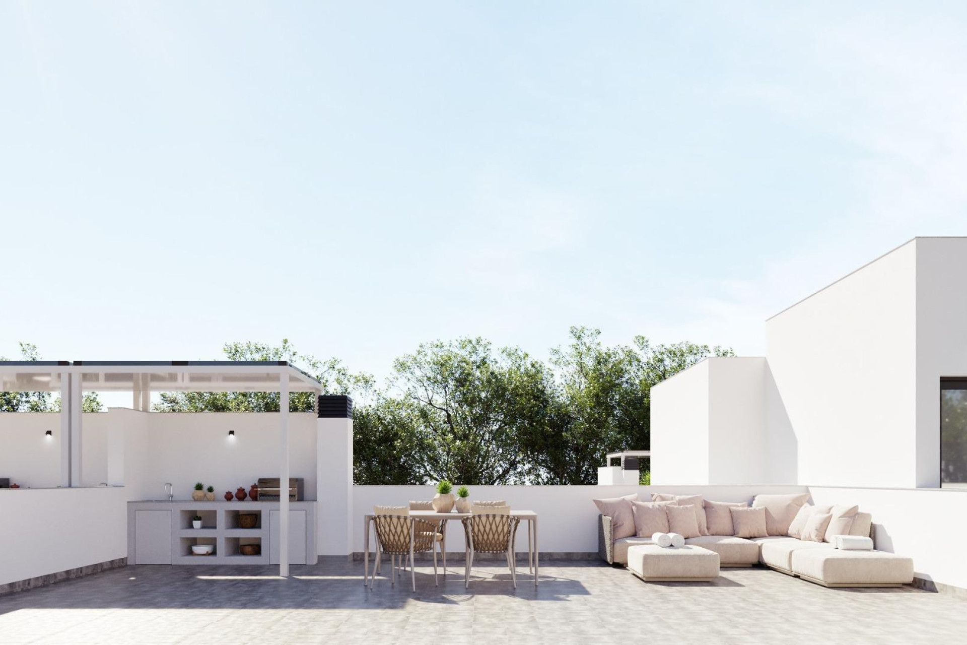 Nieuwbouw woningen - 4. Halfvrijstaande villa - Torre Pacheco - Costa Calida