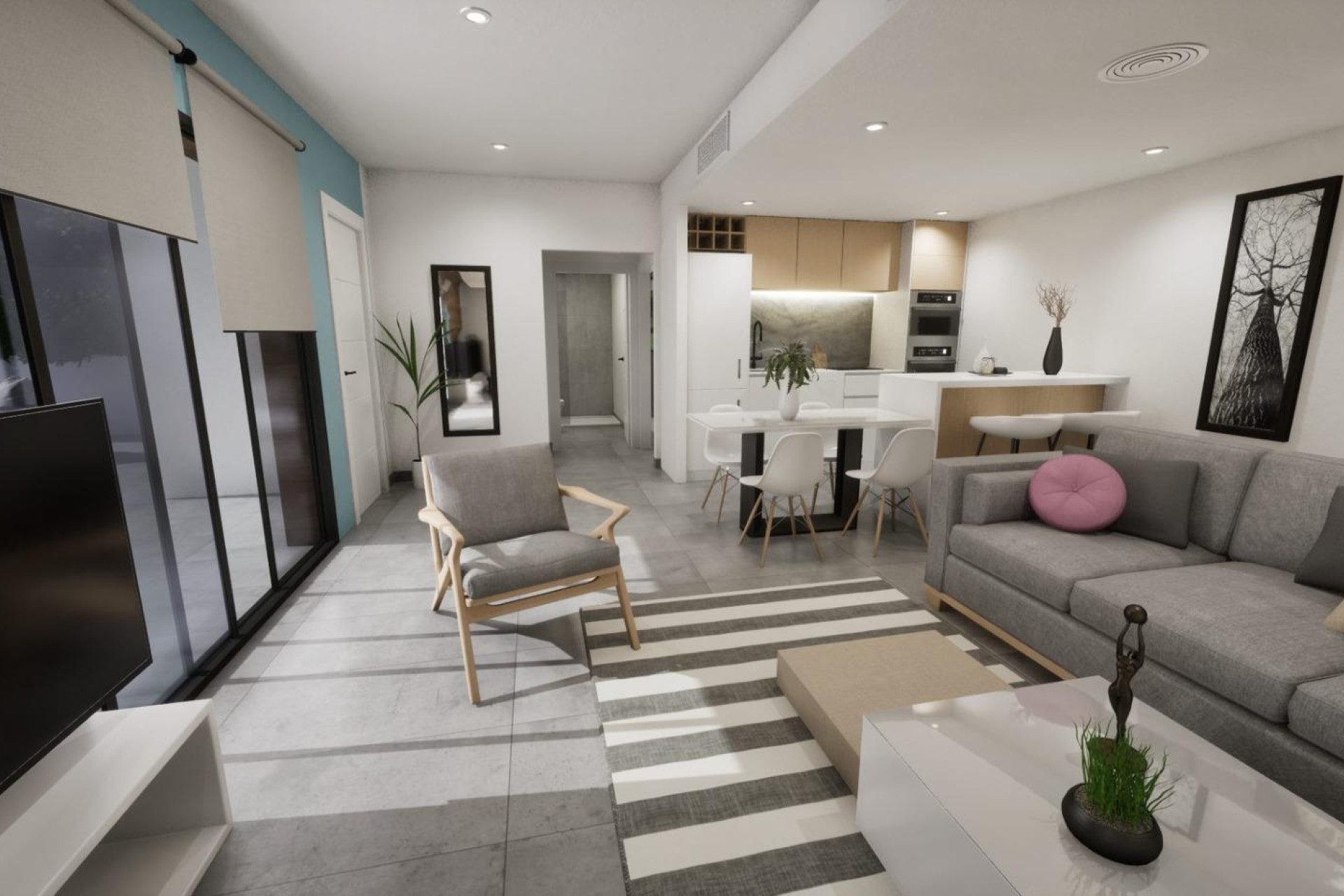 Nieuwbouw woningen - 4. Halfvrijstaande villa - Torre Pacheco - Costa Calida