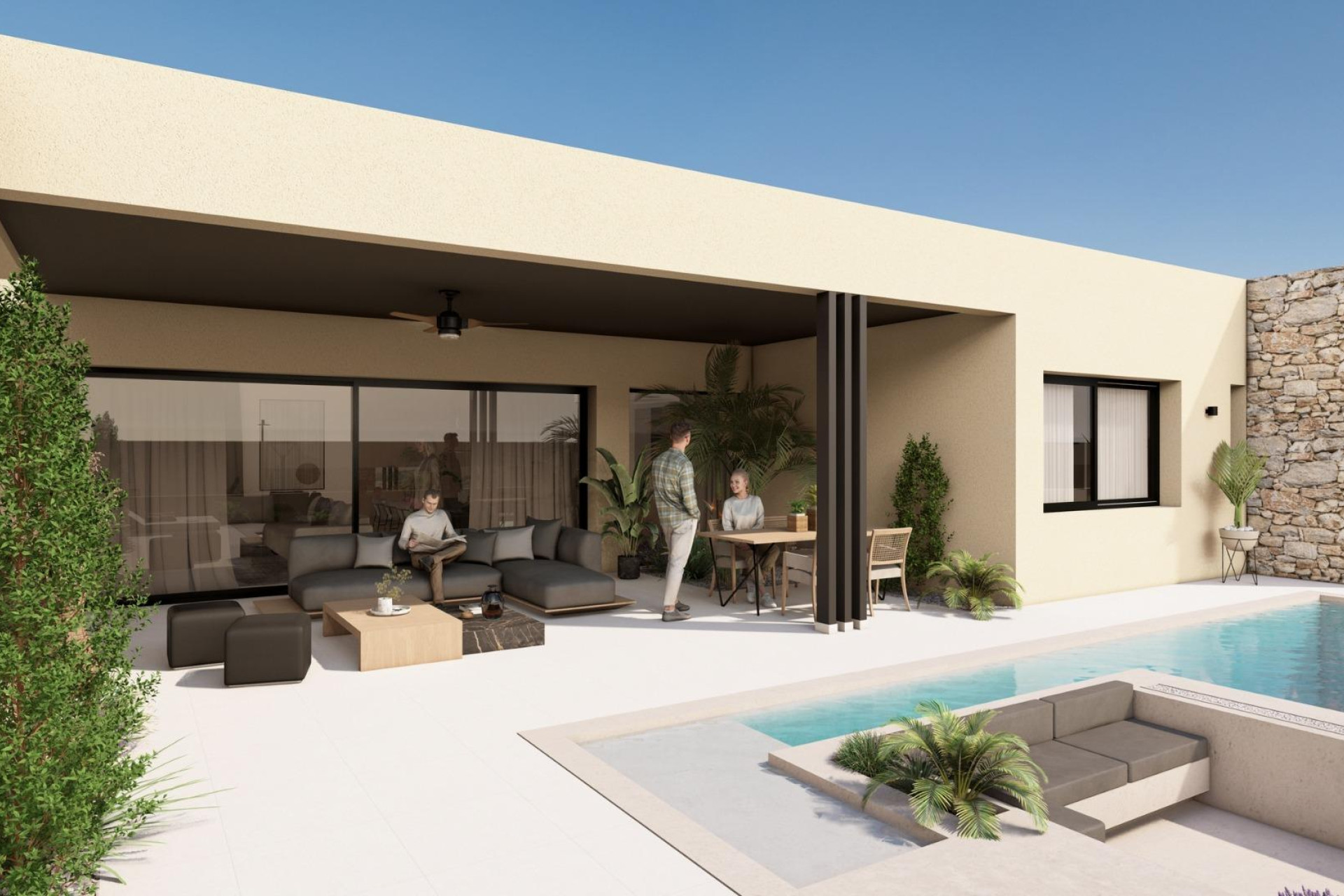 Nieuwbouw Woningen - 4. House - Detached Villa - Baños y Mendigo - Balsicas