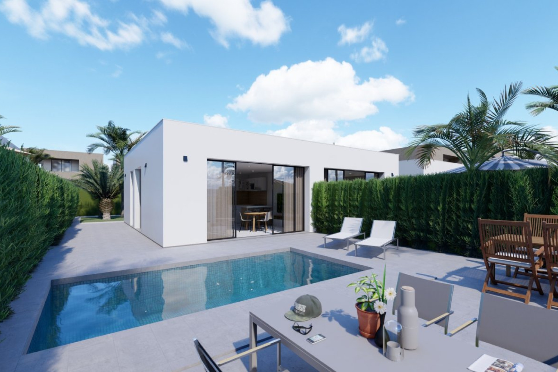 Nieuwbouw Woningen - 4. House - Detached Villa - Los Urrutias - Los Alcazares