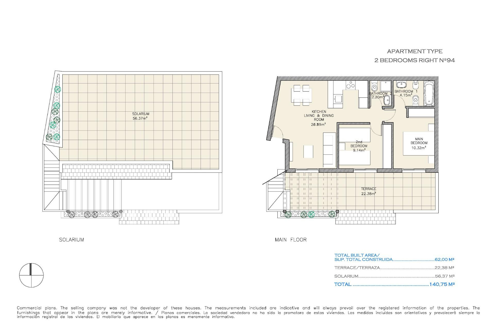 Nieuwbouw Woningen - Appartement - Aguilas - Mazarrón