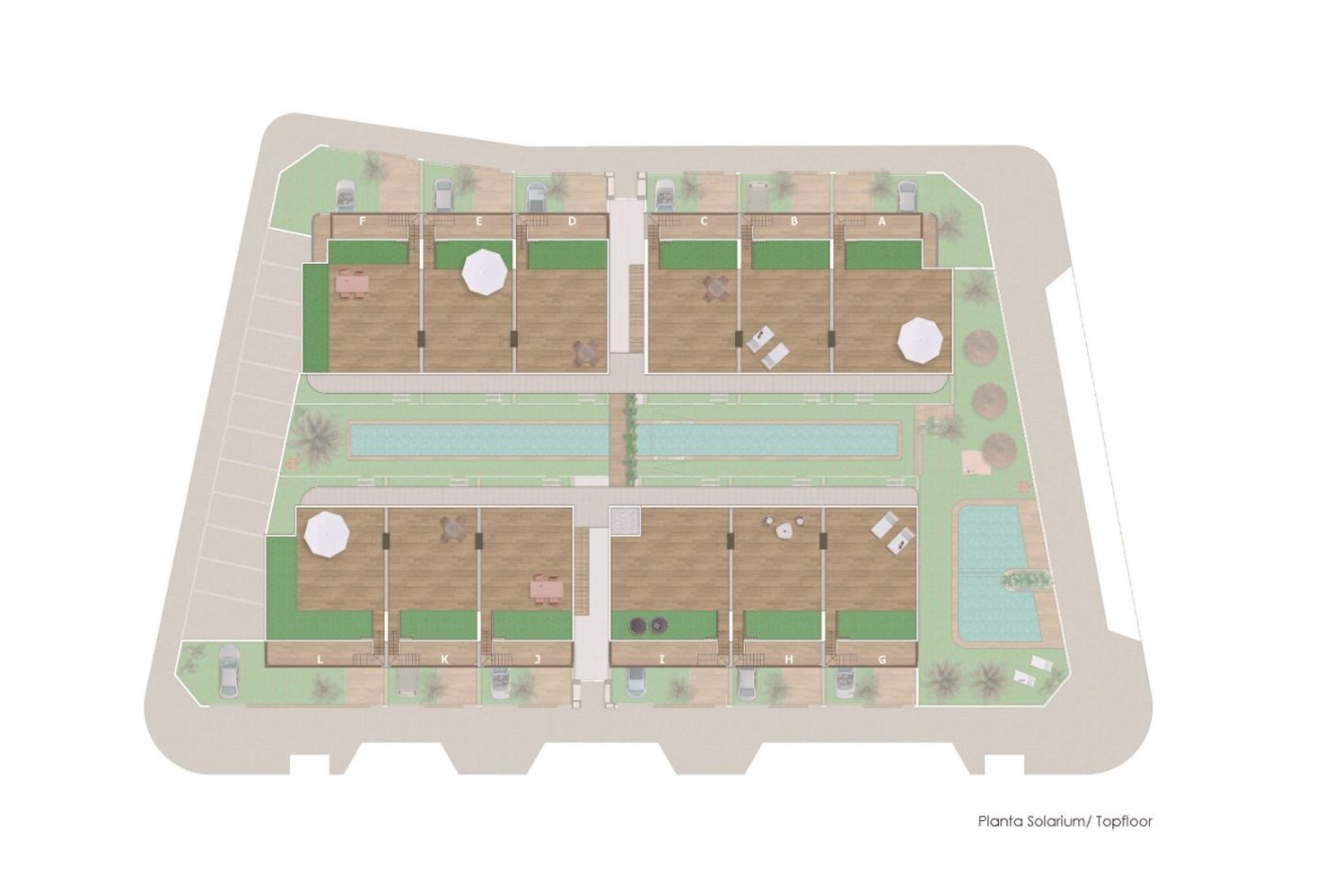 Nieuwbouw Woningen - Bungalow - Pilar de la Horadada - pueblo