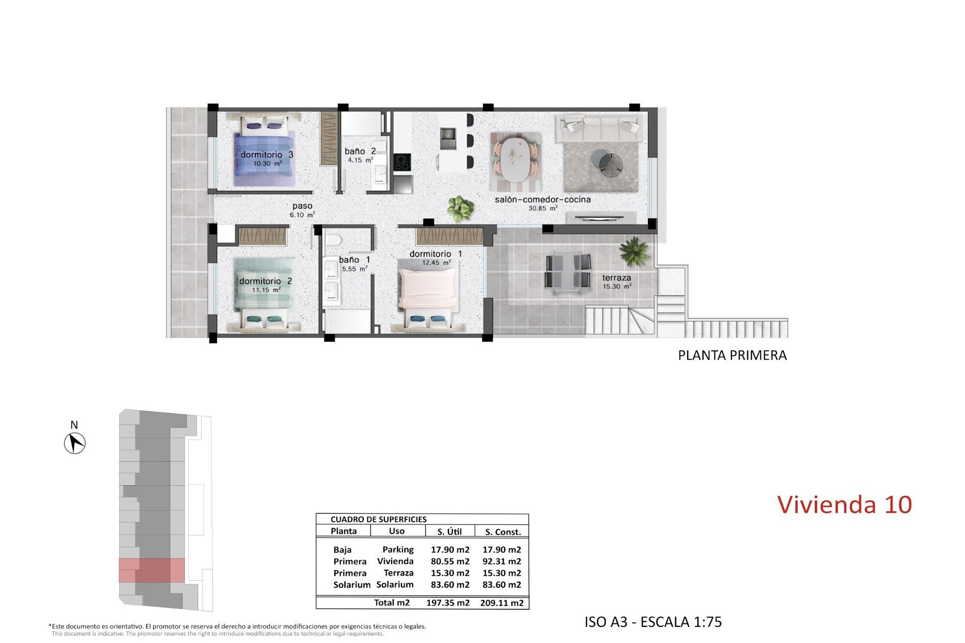 Nieuwbouw Woningen - Bungalow - Pilar de la Horadada - pueblo