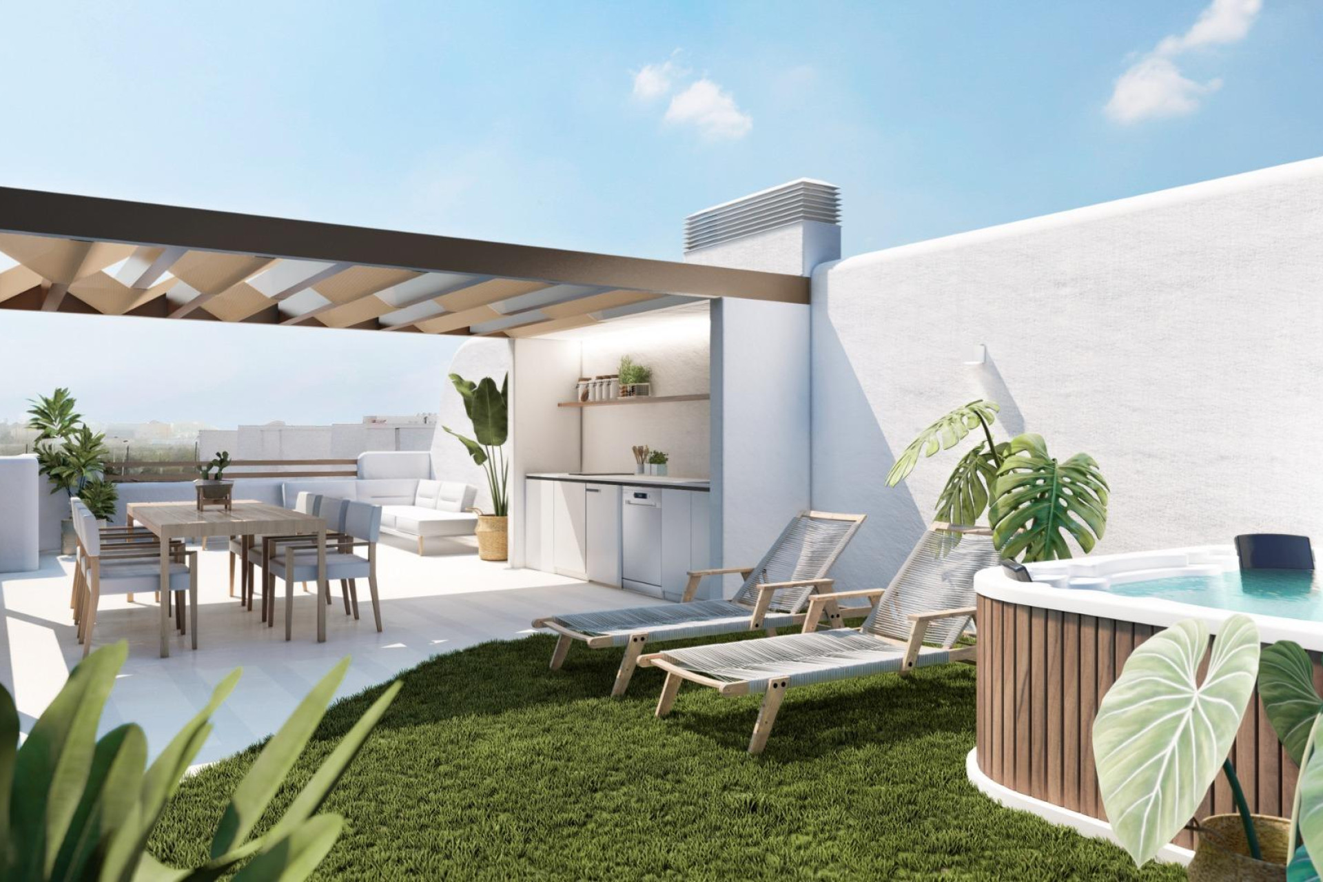 Nieuwbouw Woningen - Bungalow - San Pedro del Pinatar - Los Alcazares