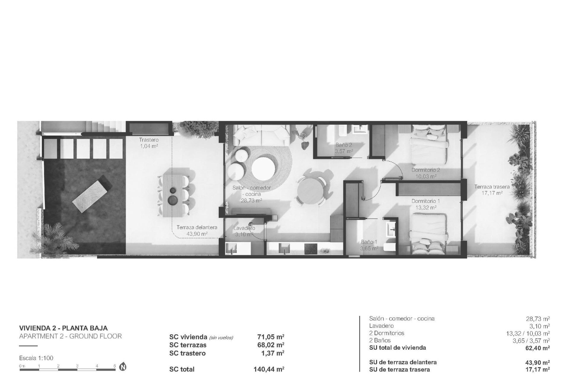 Nieuwbouw Woningen - Bungalow - San Pedro del Pinatar - Los Alcazares