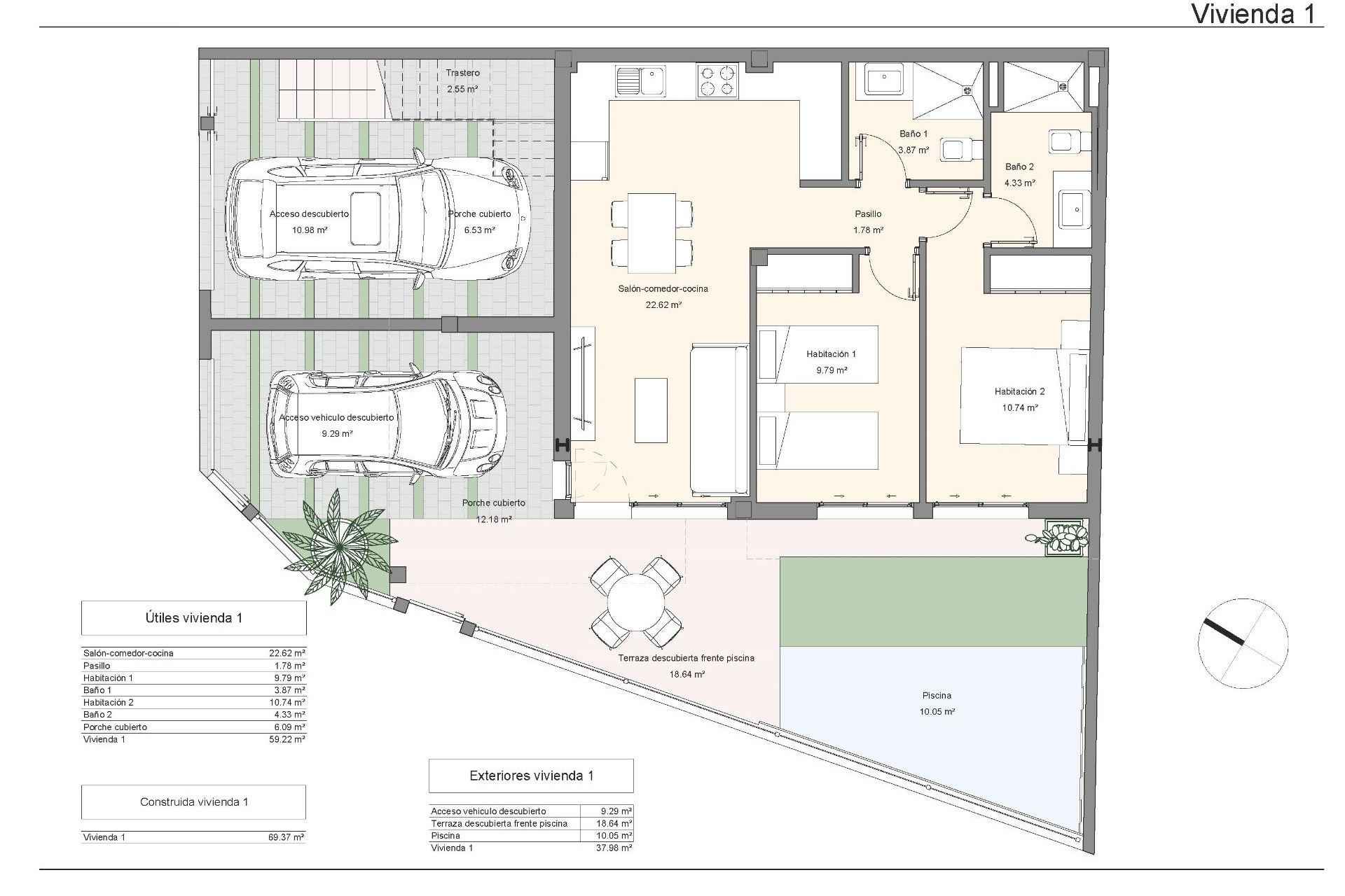 Nieuwbouw Woningen - Bungalow - San Pedro del Pinatar - Los Alcazares