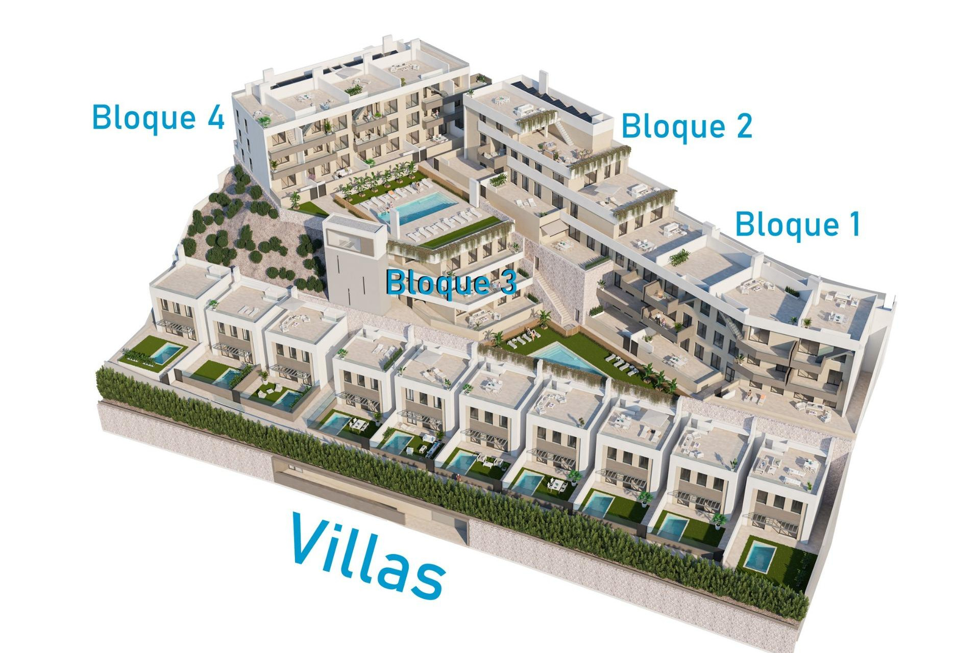 Nieuwbouw Woningen - Villa - Aguilas - Mazarrón