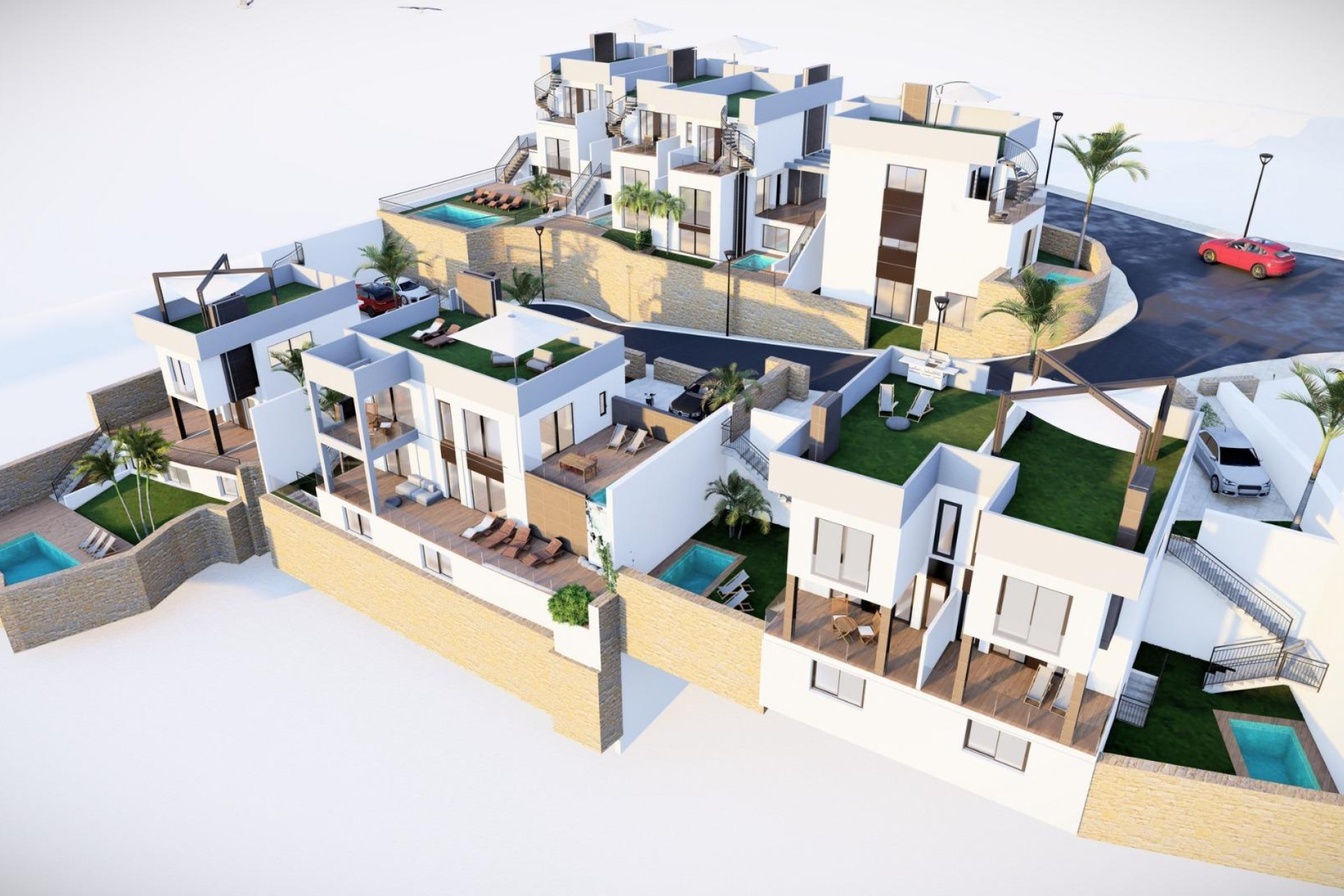 Nieuwbouw Woningen - Villa - Algorfa - Vistabella Golf