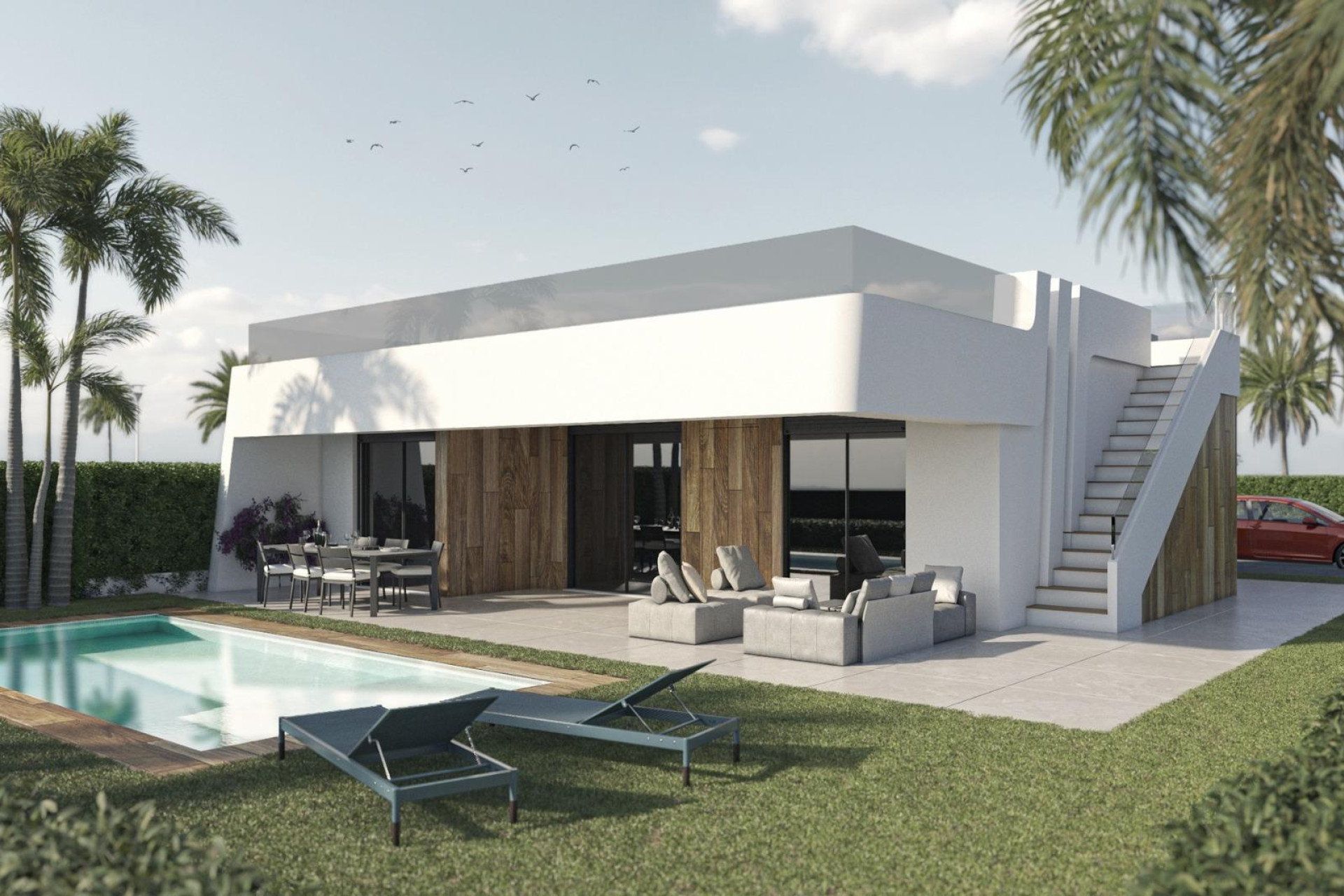 Nieuwbouw Woningen - Villa - Alhama De Murcia - Murcia