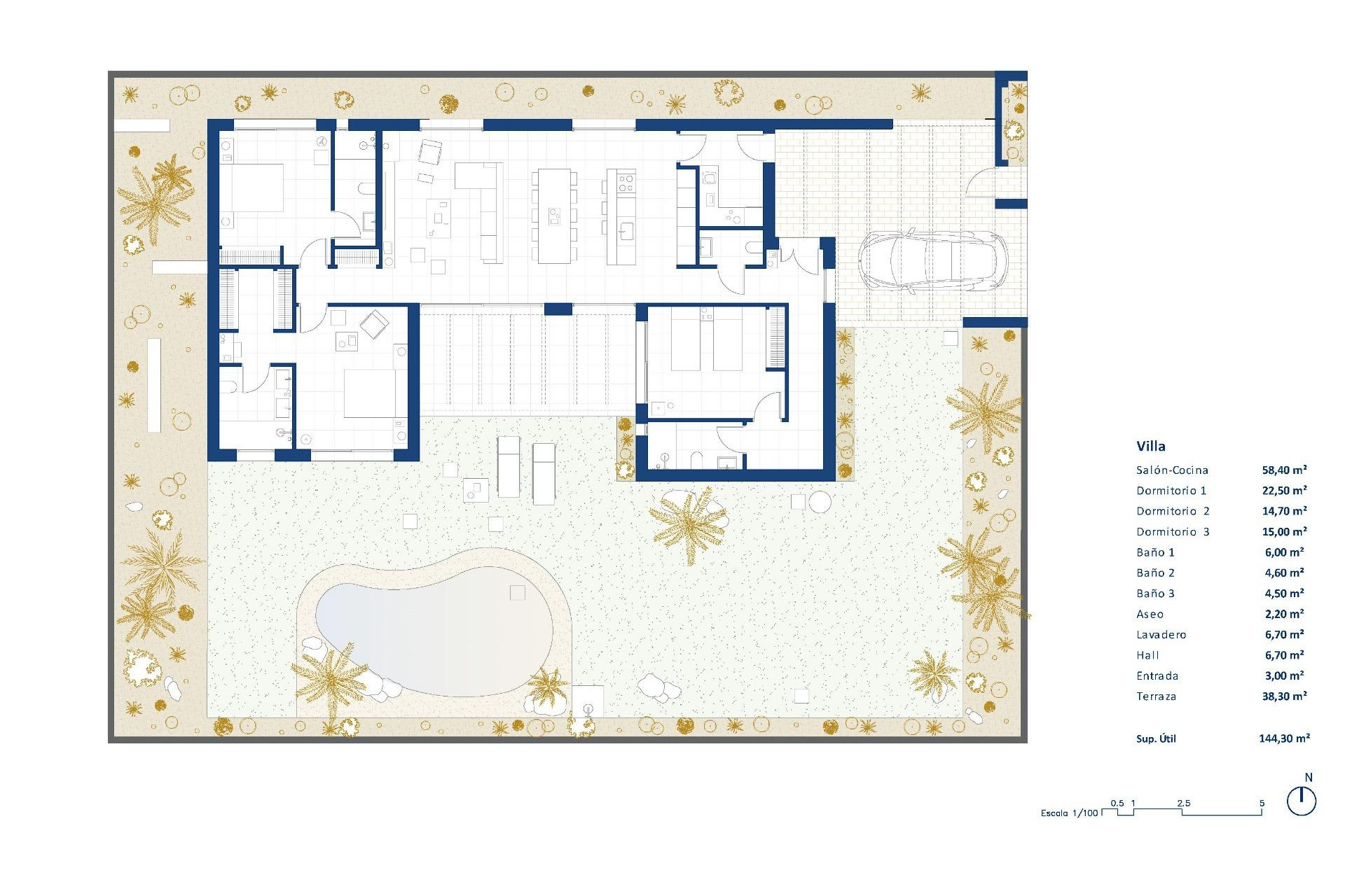 Nieuwbouw Woningen - Villa - Baños y Mendigo - Balsicas