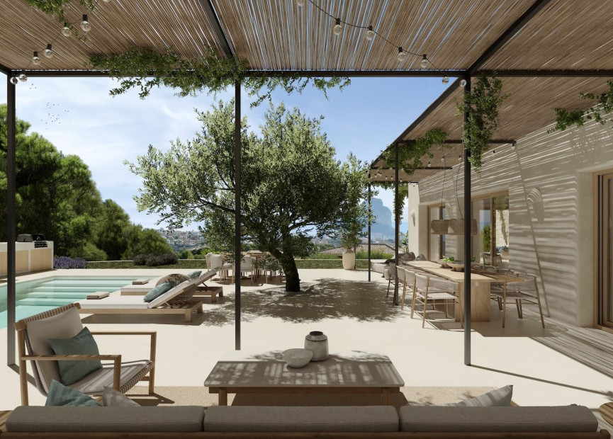 Nieuwbouw Woningen - Villa - Calpe - Partida Garduix