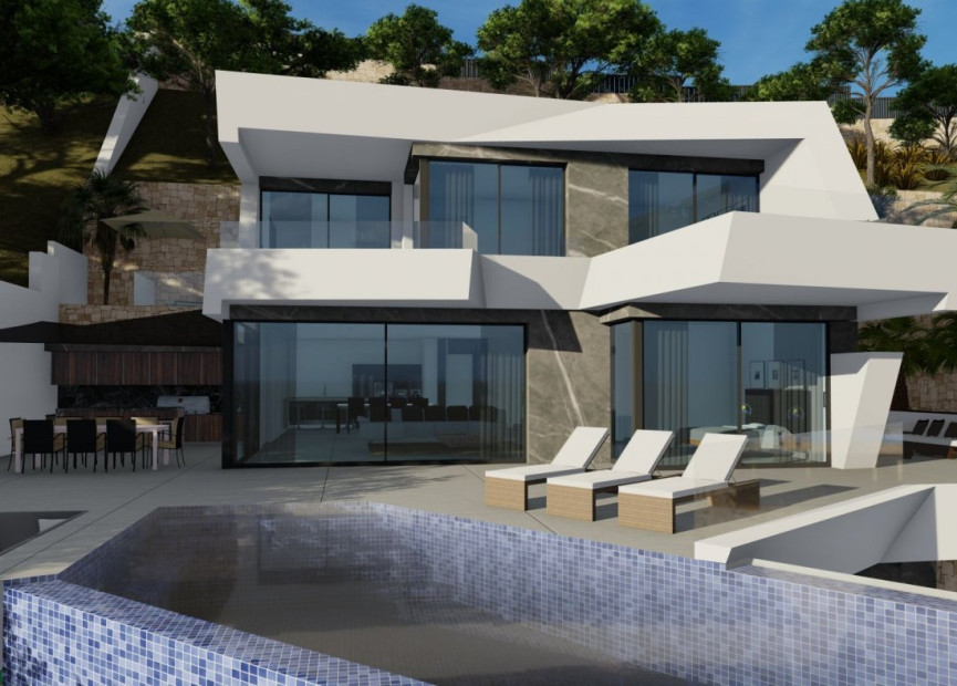 Nieuwbouw Woningen - Villa - Calpe