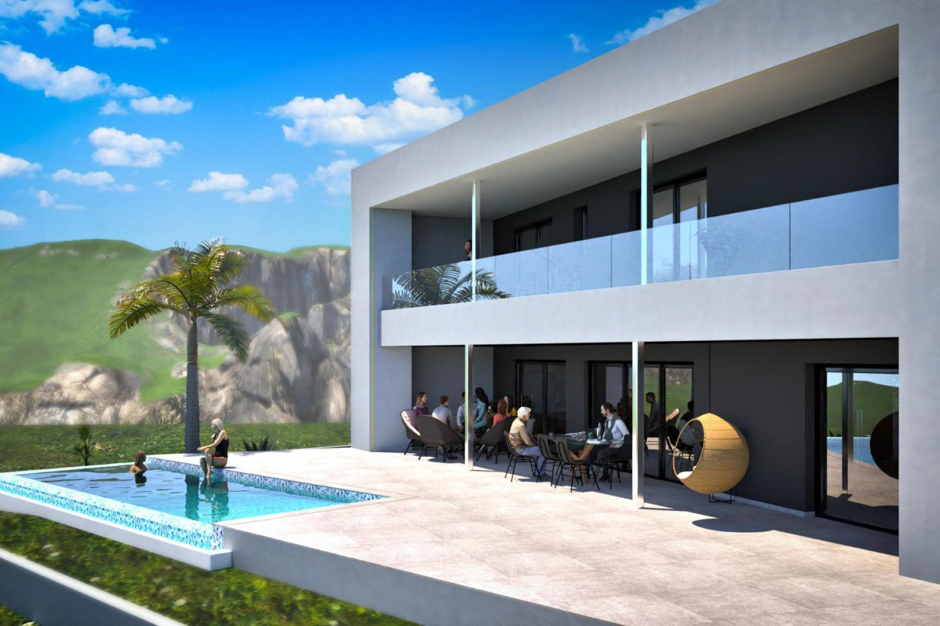 Nieuwbouw Woningen - Villa - La Nucía - Benidorm