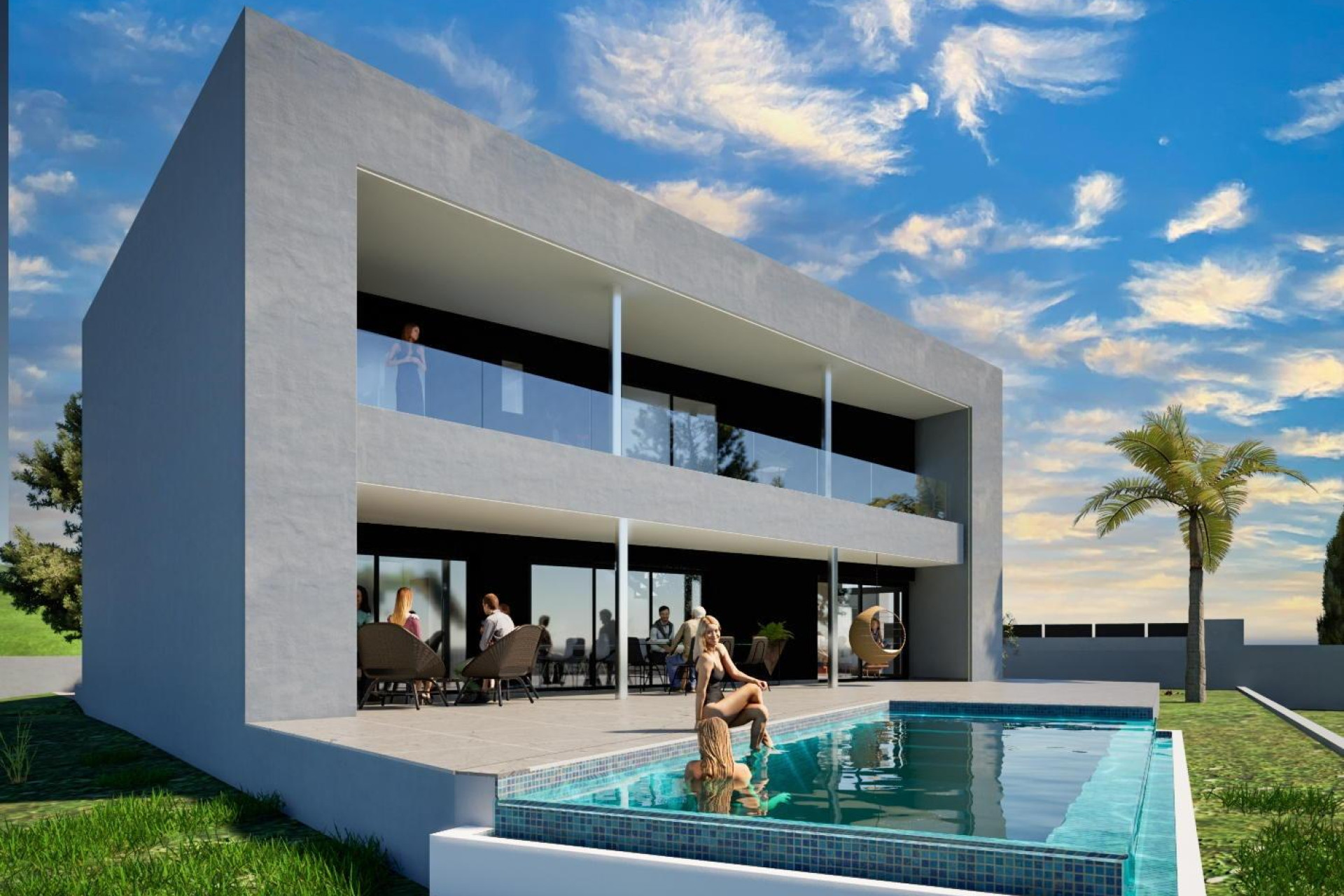 Nieuwbouw Woningen - Villa - La Nucía - Benidorm